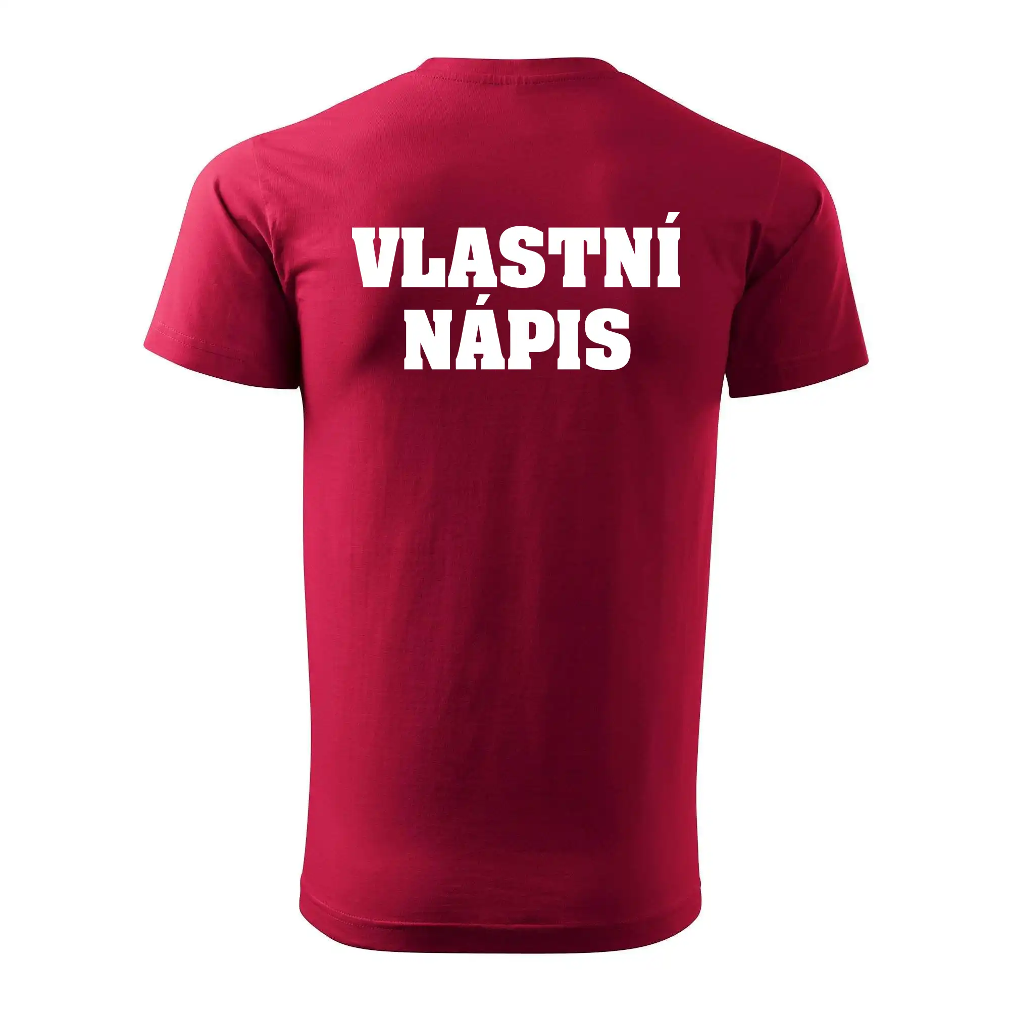 Hvězda života - vlastní nápis vpředu a vzadu