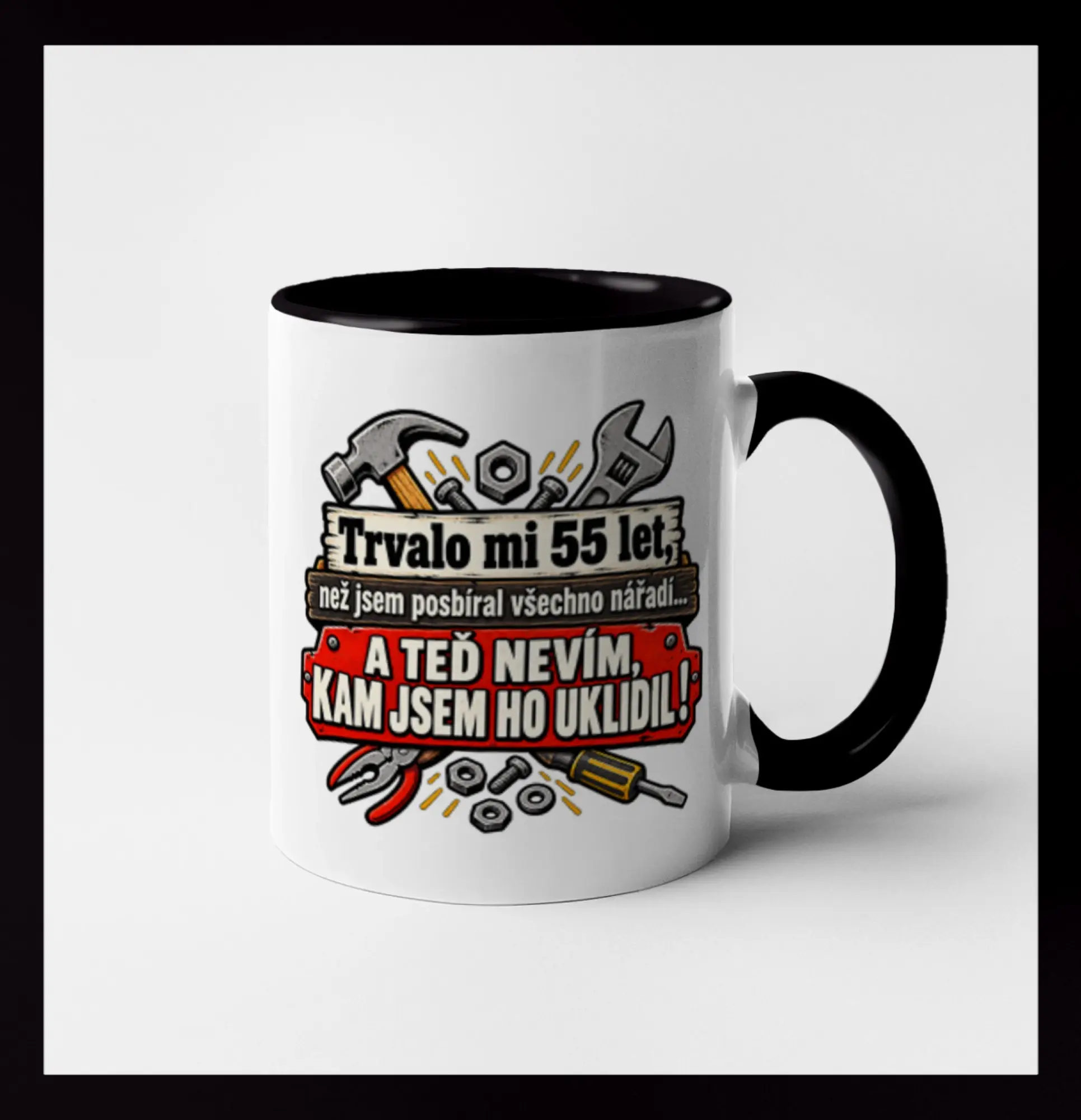 Trvalo mi  55 let, než jsem posbíral všechno nářadí