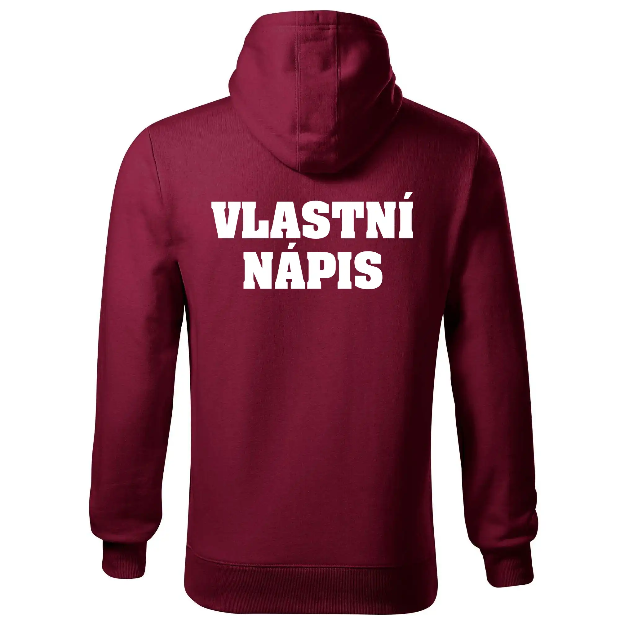 Hvězda života - vlastní nápis vpředu a vzadu