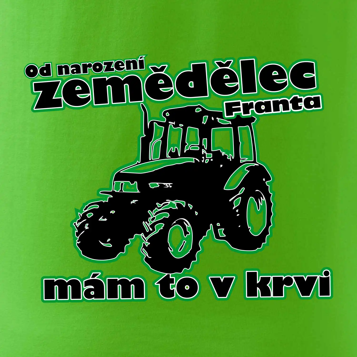 Od narození zemědělec, mám to v krvi - Jméno