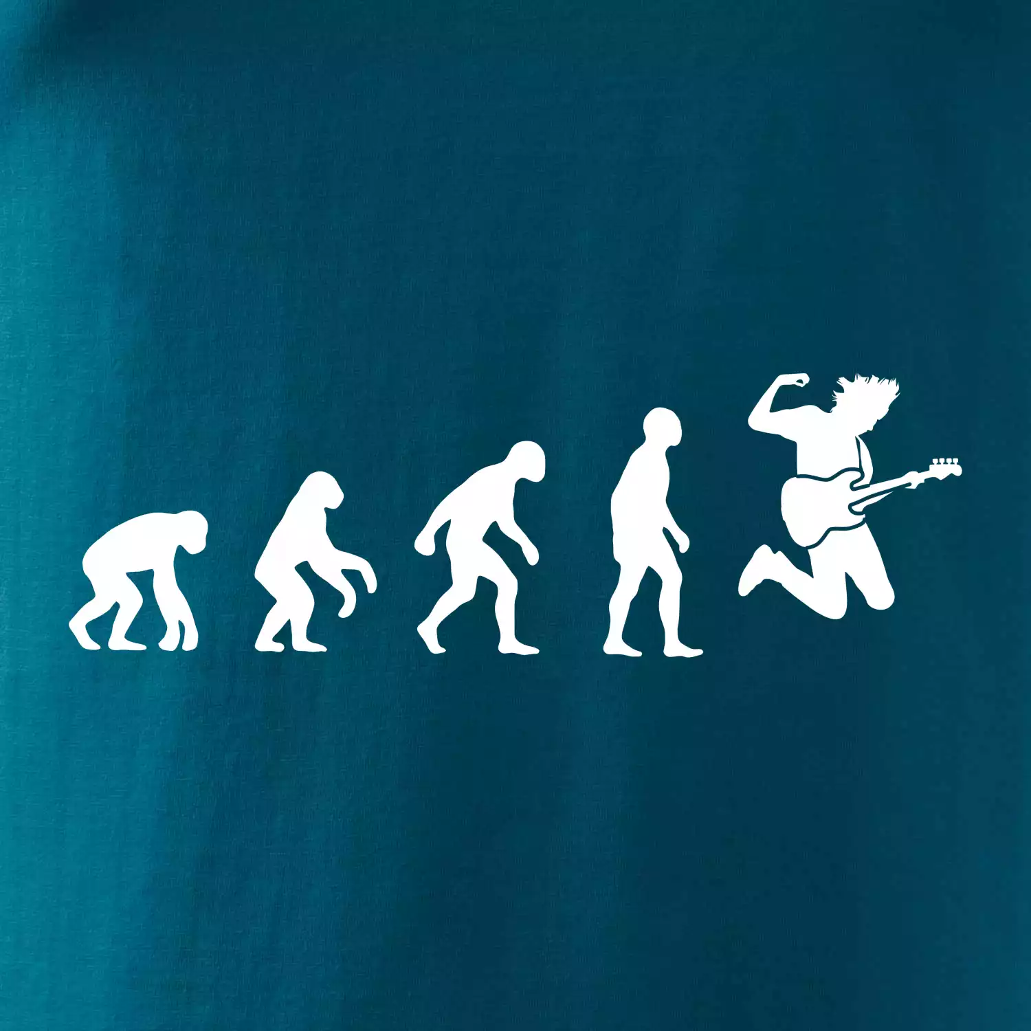 Evoluce kytarista - výskok