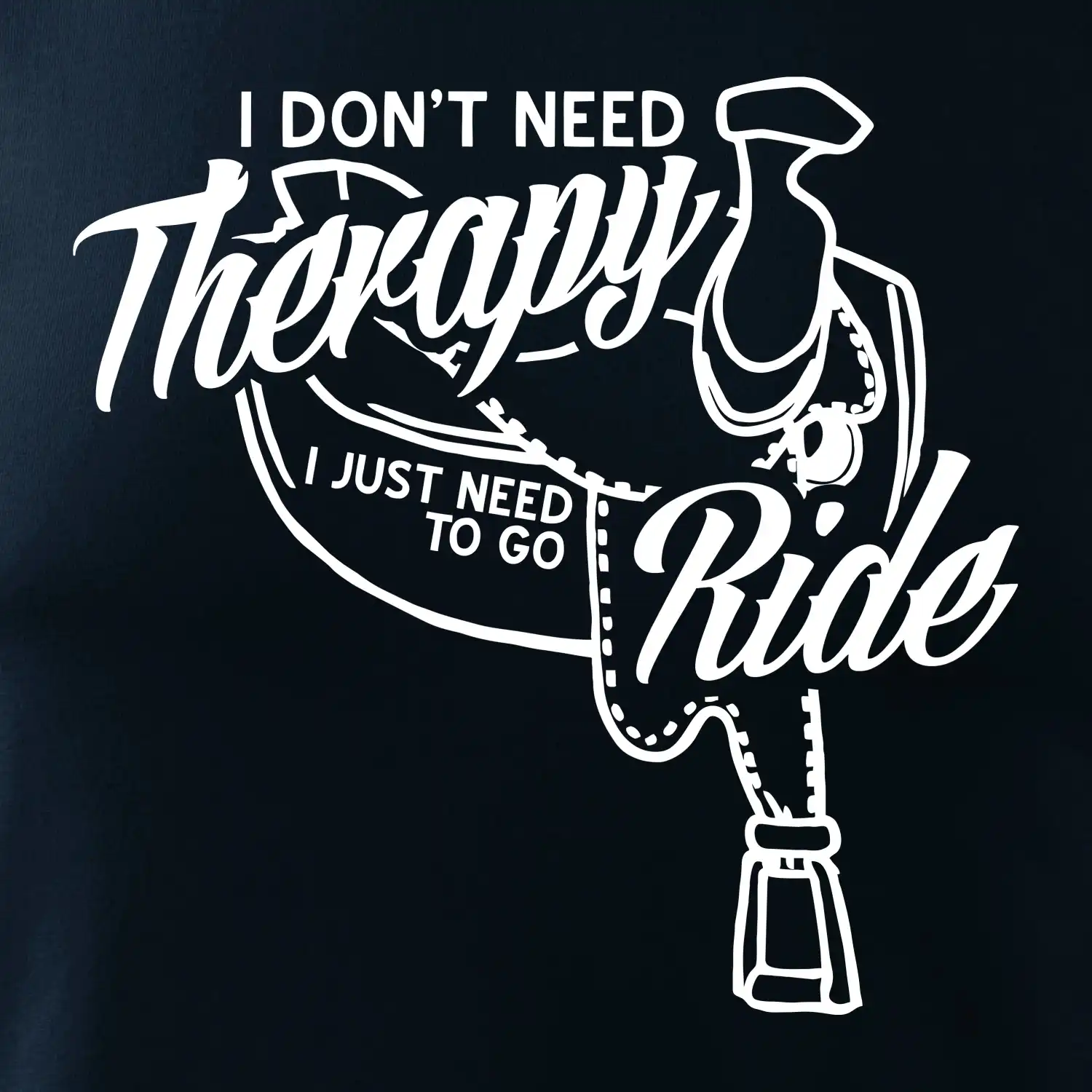 I don't Therapy Ride - jezdkyně