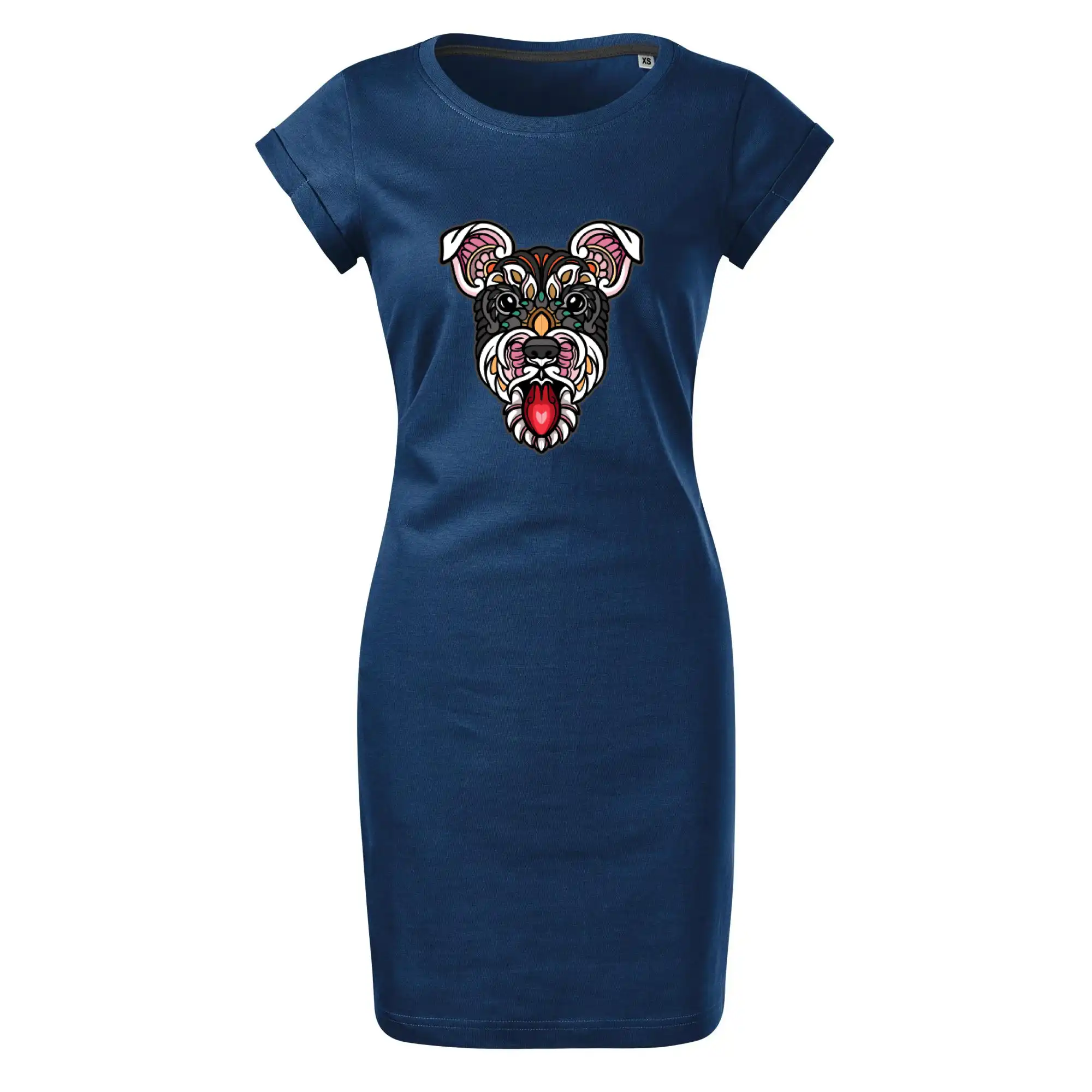 Knírač hlava barevná