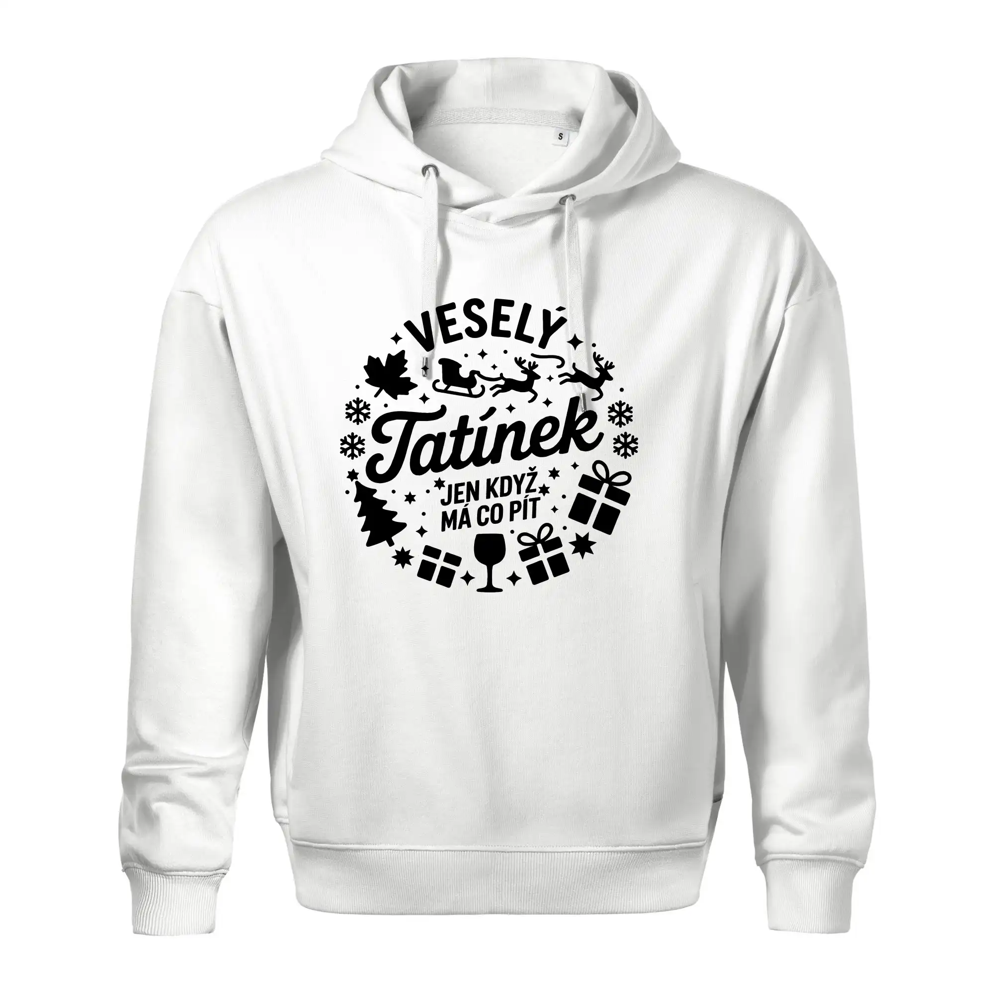 Veselý tatínek jen když  má co pít