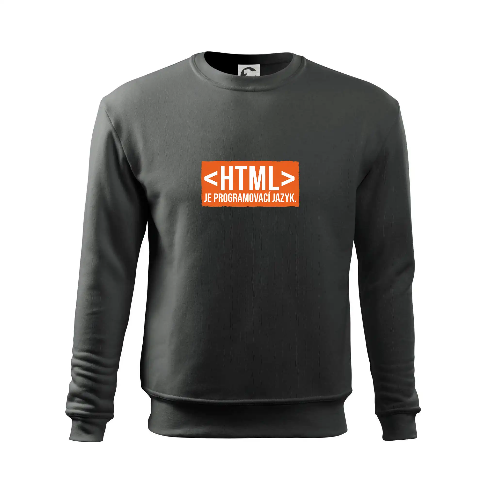 HTML JE PROGRAMOVACÍ JAZYK