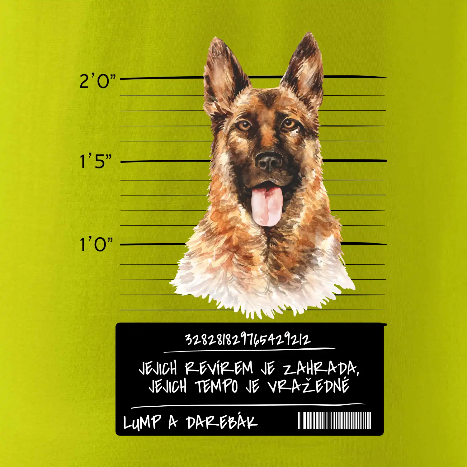Lump a darebák - Německý ovčák