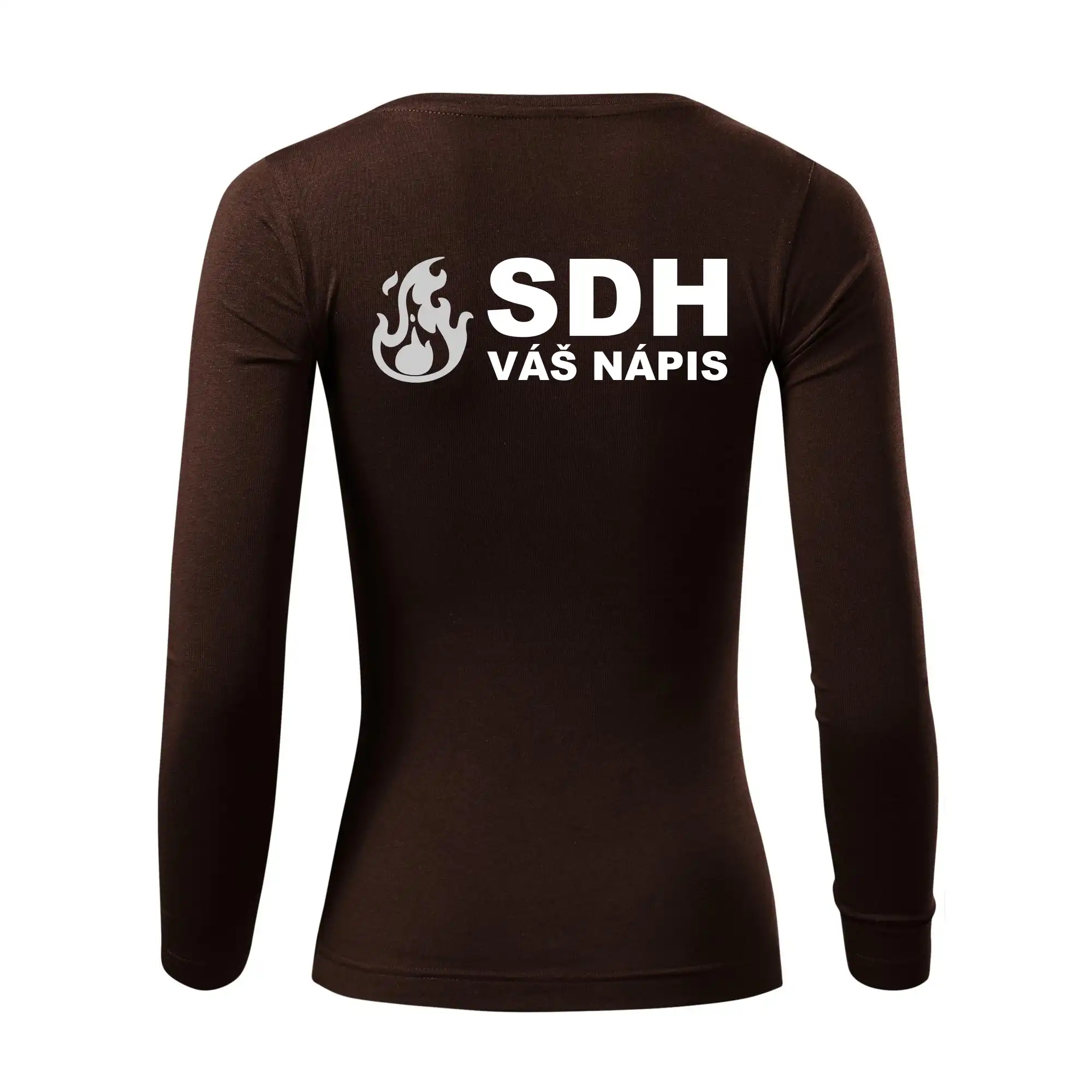 SDH REFLEXNÍ nápis (oheň, firesport, název sboru - vlastní nápis)