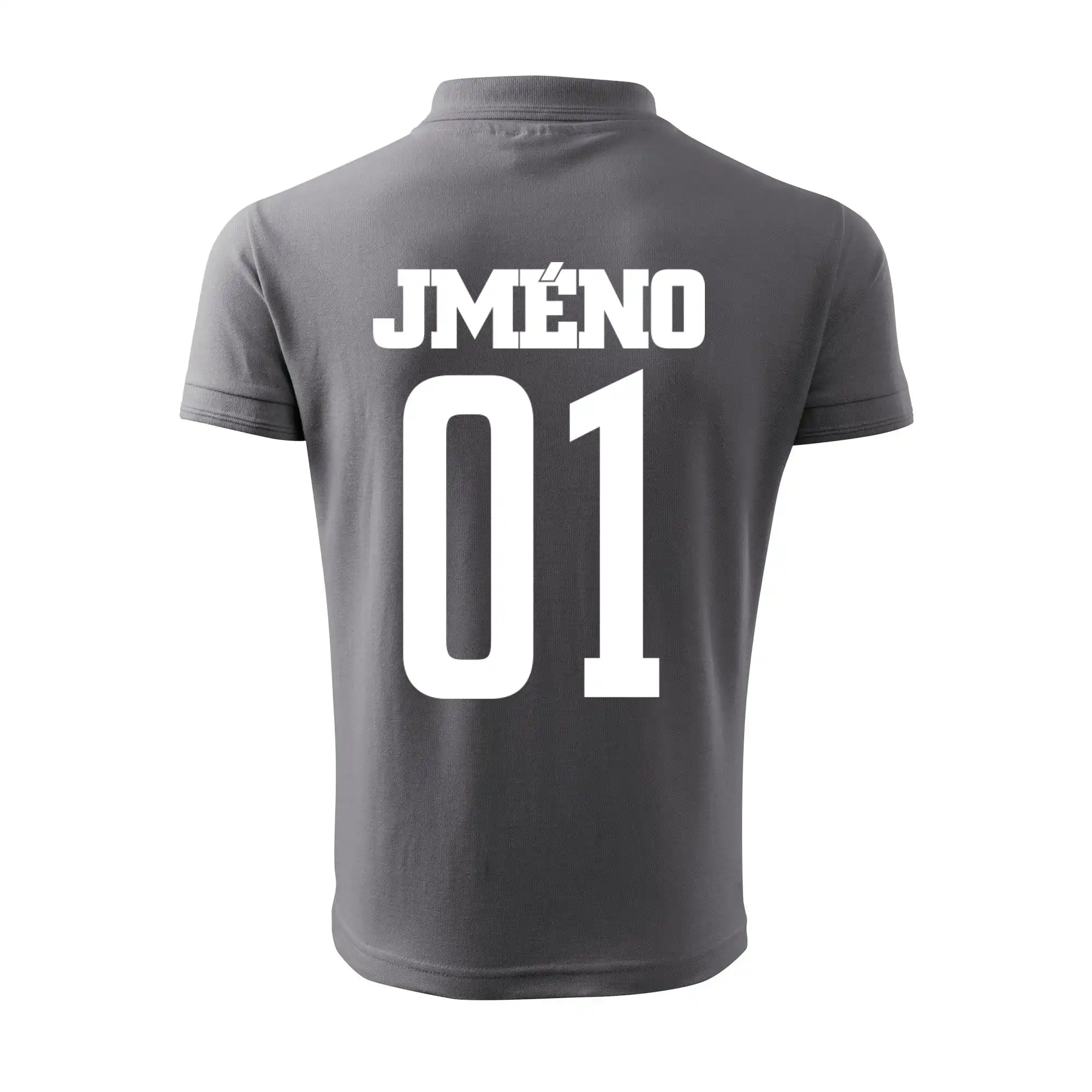 Fotbalový dres - vlastní jméno a číslo