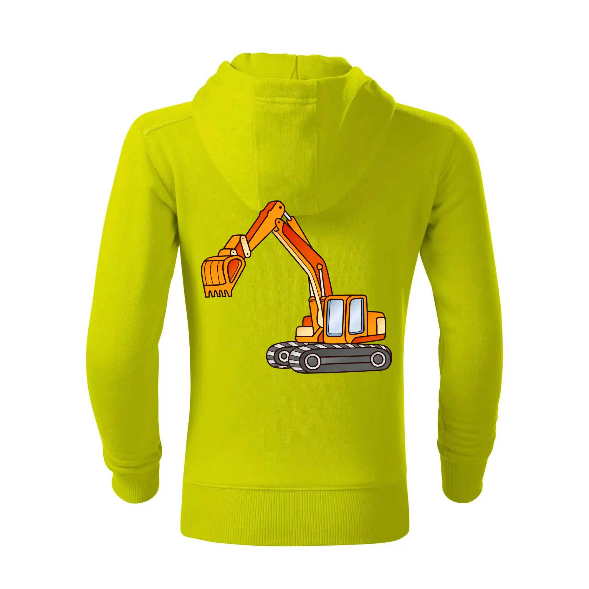 Bagr bez nápisu oranžový