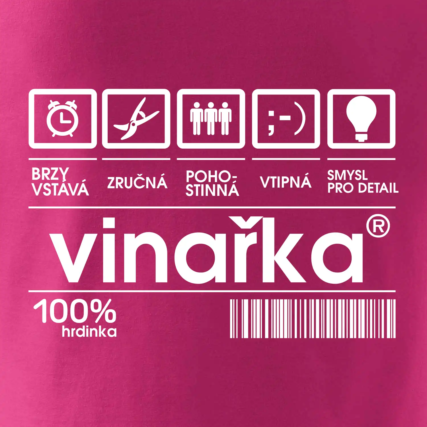 Čárový kód vinařka