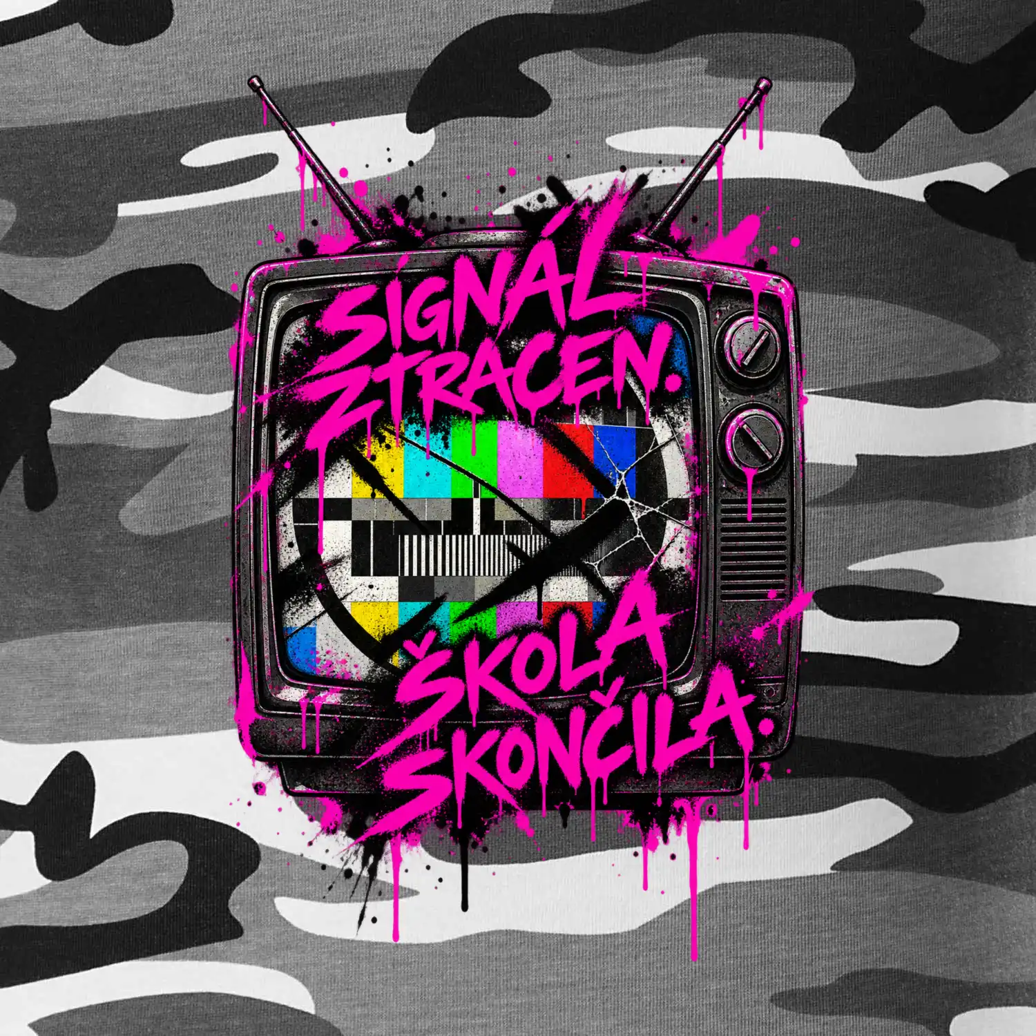 SIGNÁL ZTRACEN. ŠKOLA SKONČILA.