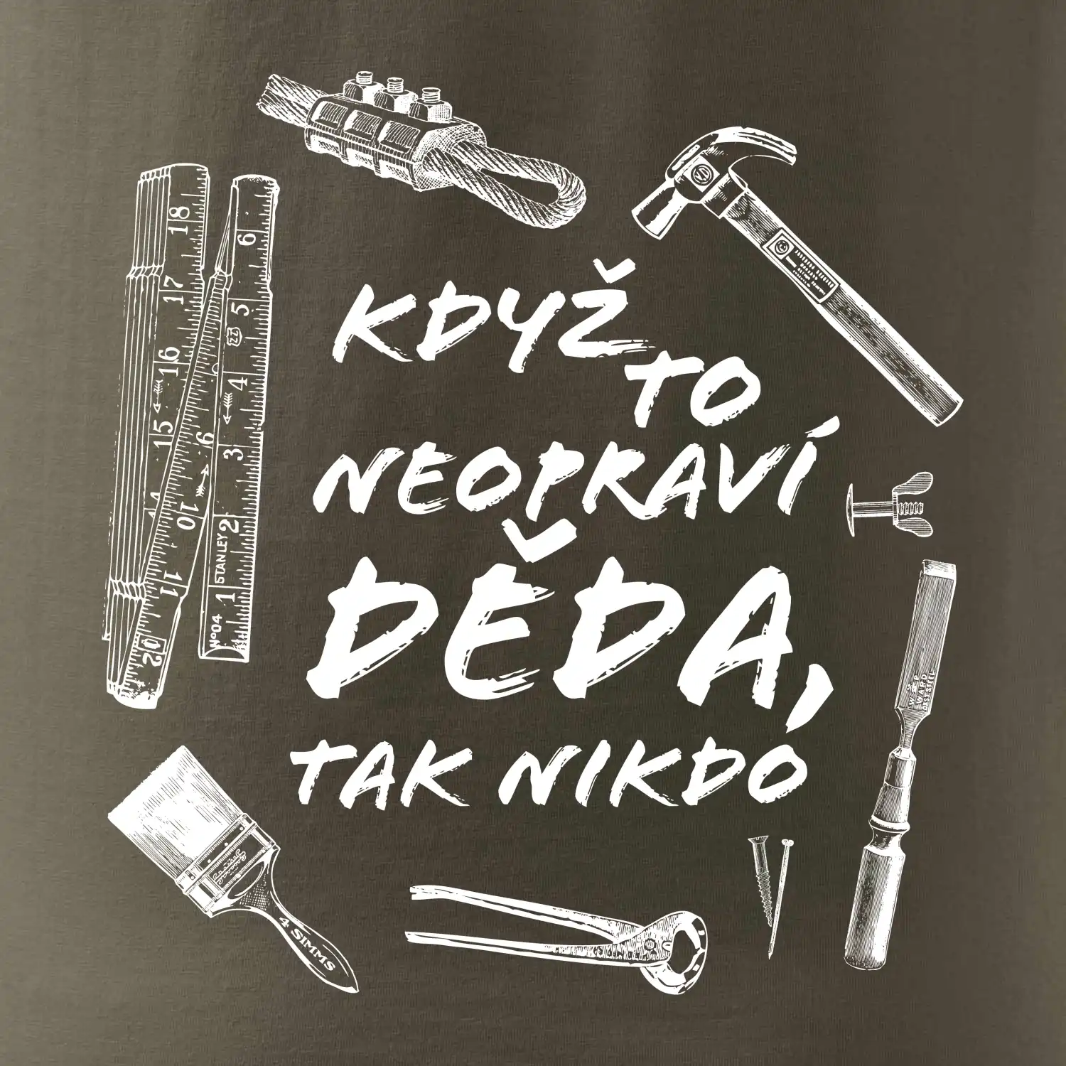 Když to neopraví děda, tak nikdo černobílé