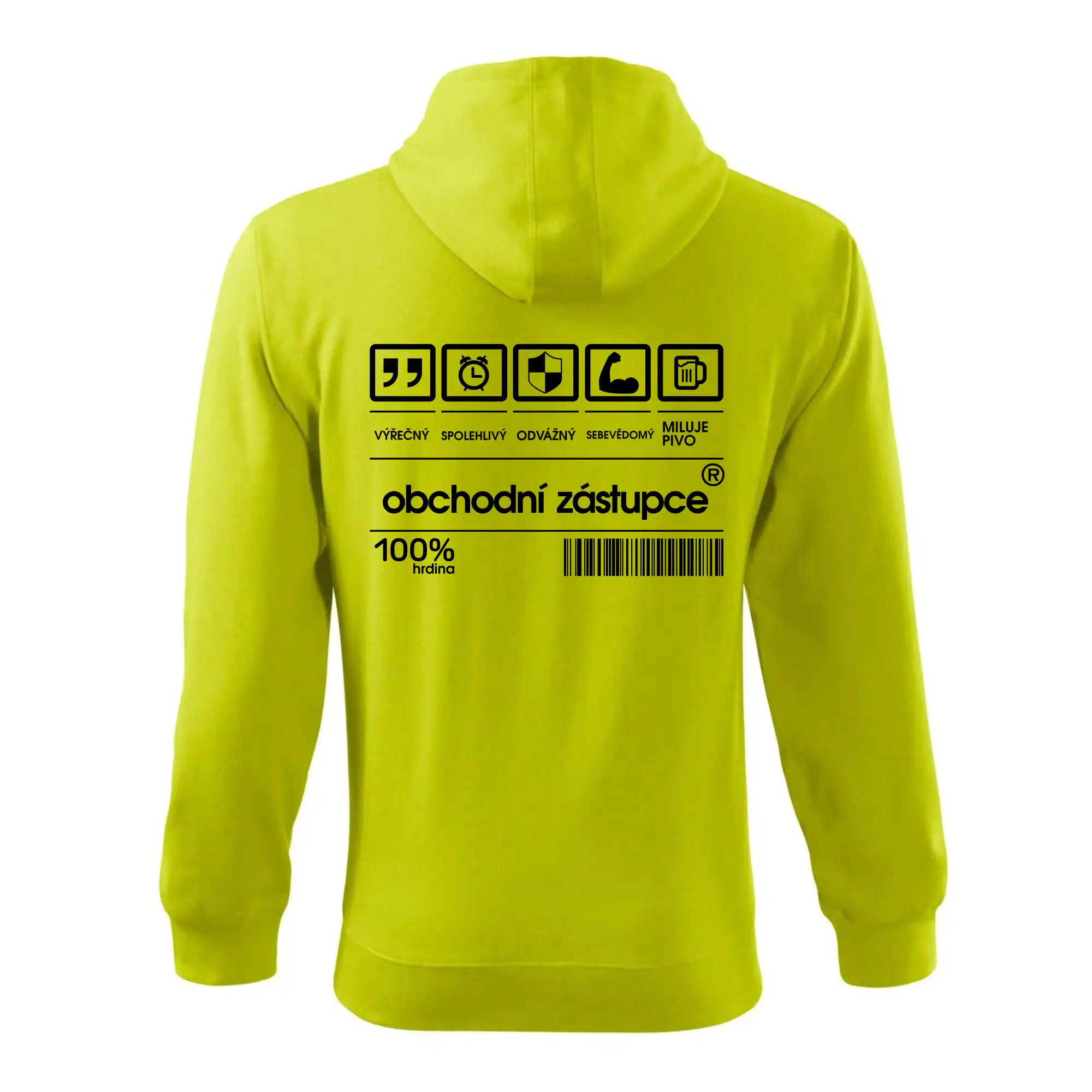 Čárový kód obchodní zástupce