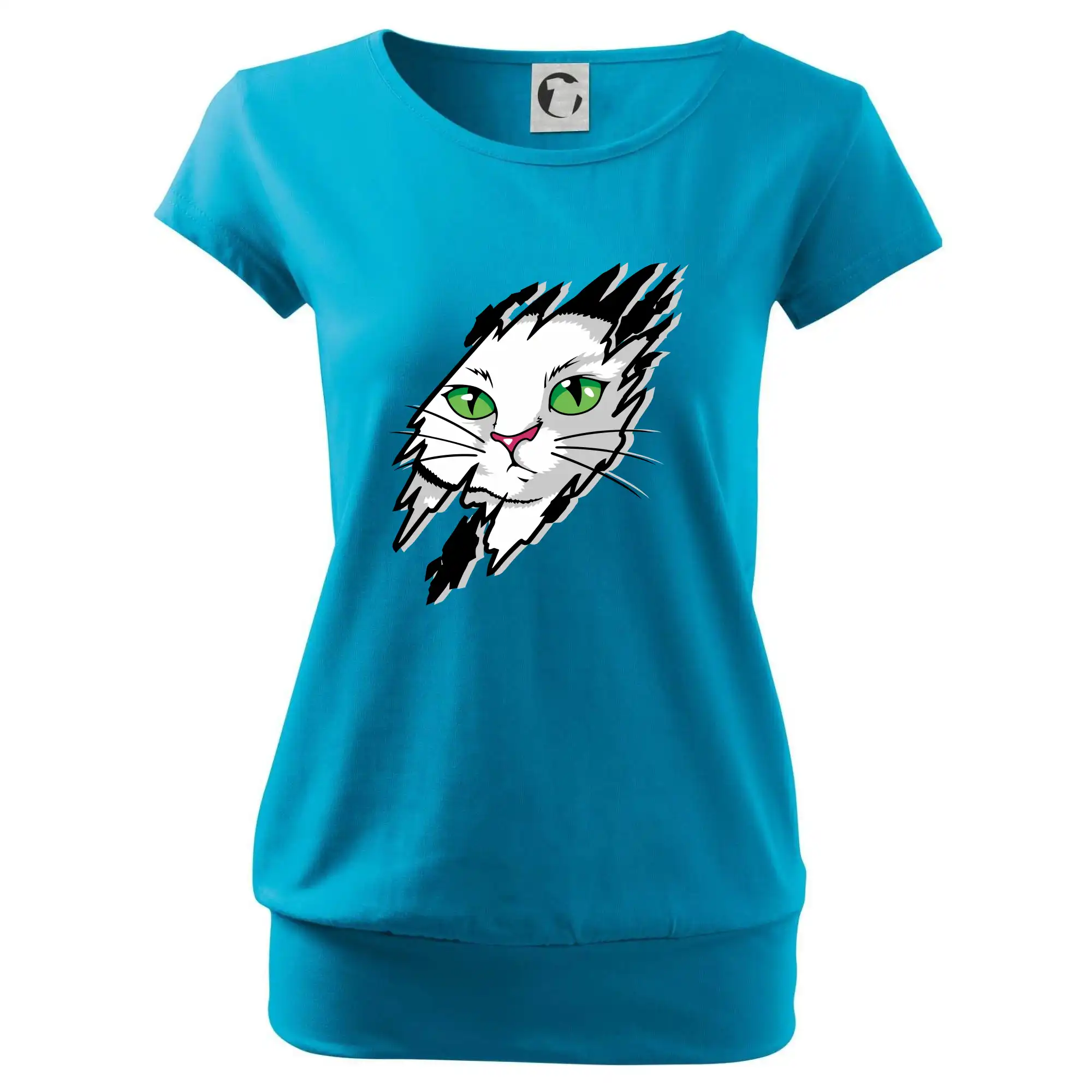 Kočka v roztrženém triku