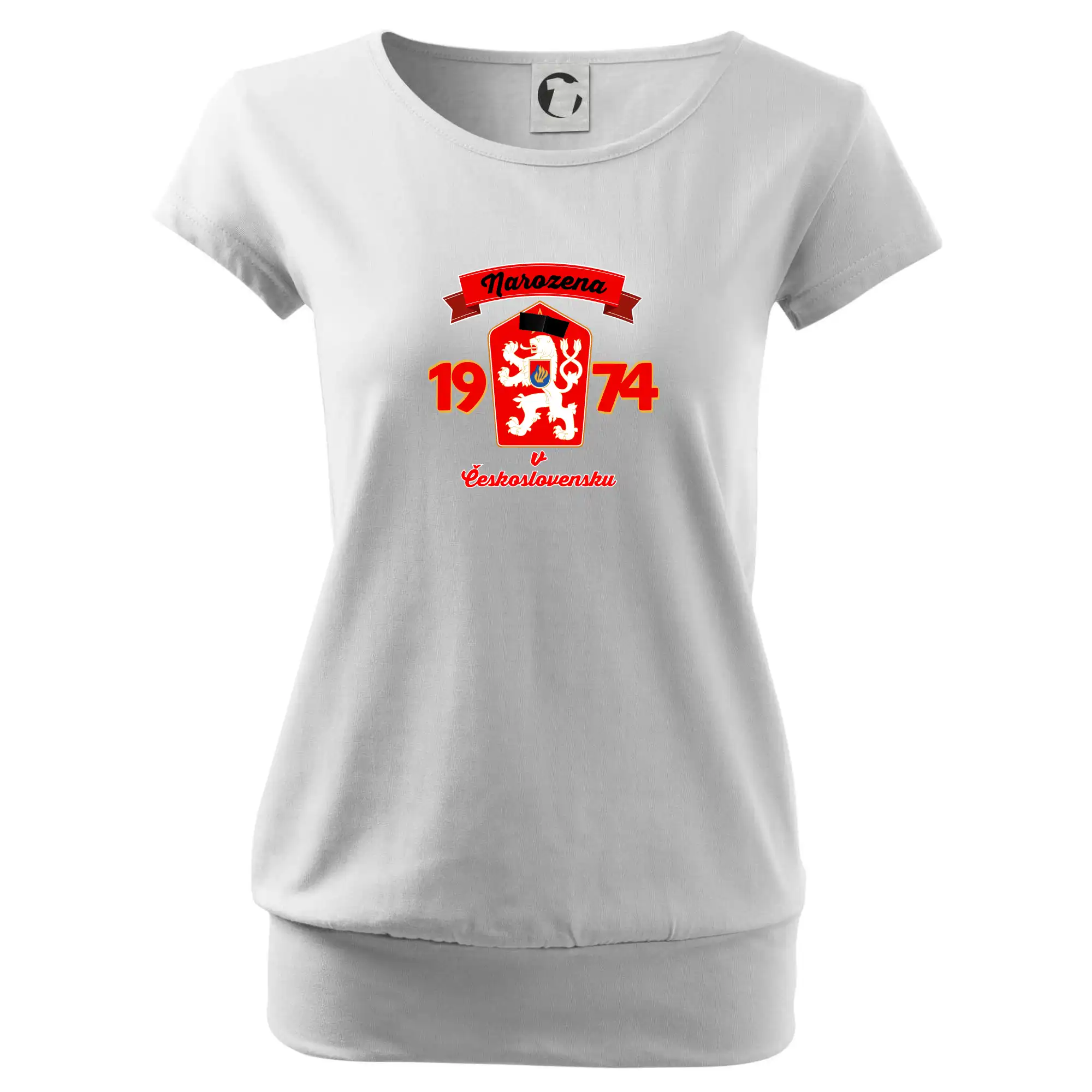 Narozena v Československu - Přelepený znak 1974