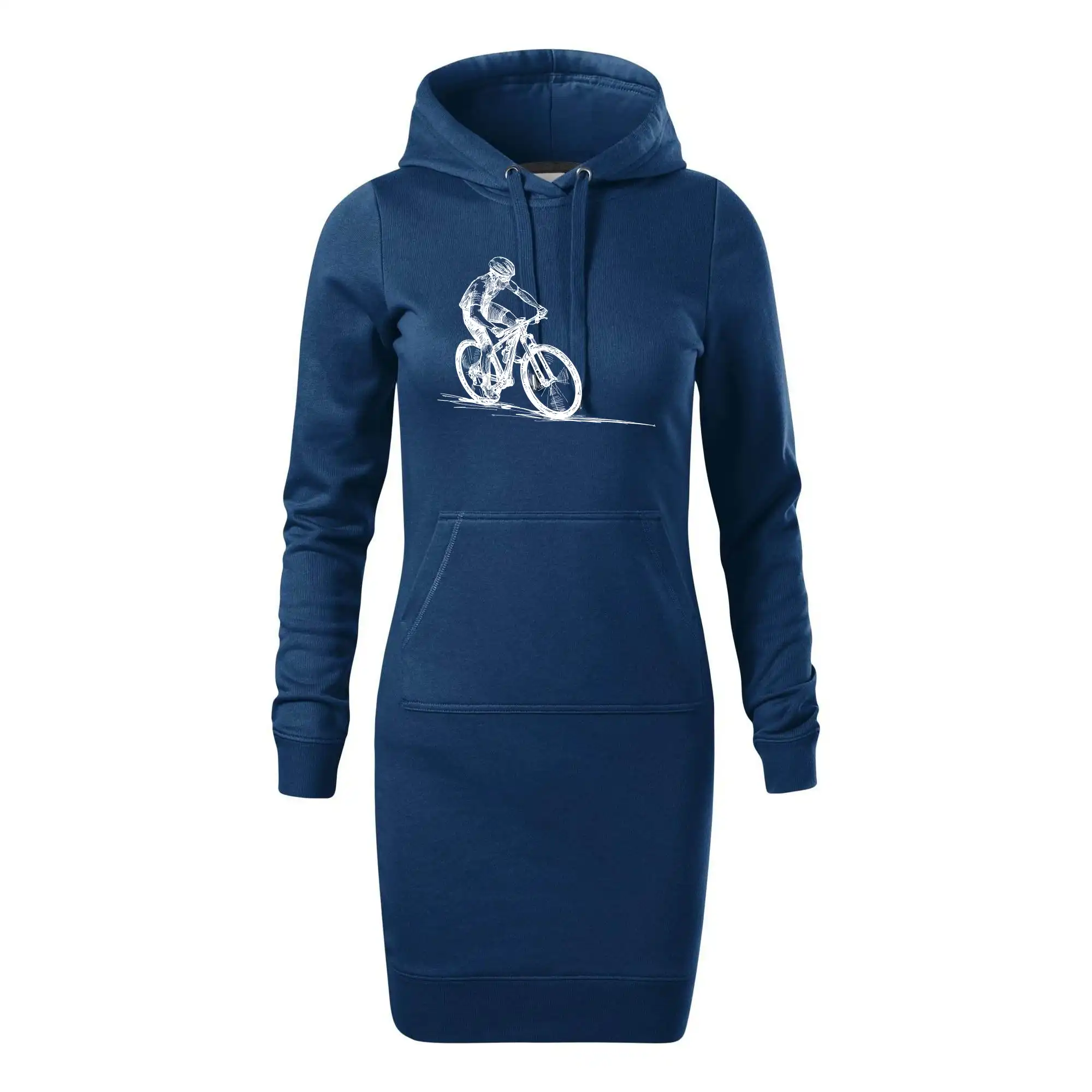 MTB kreslený cyklista
