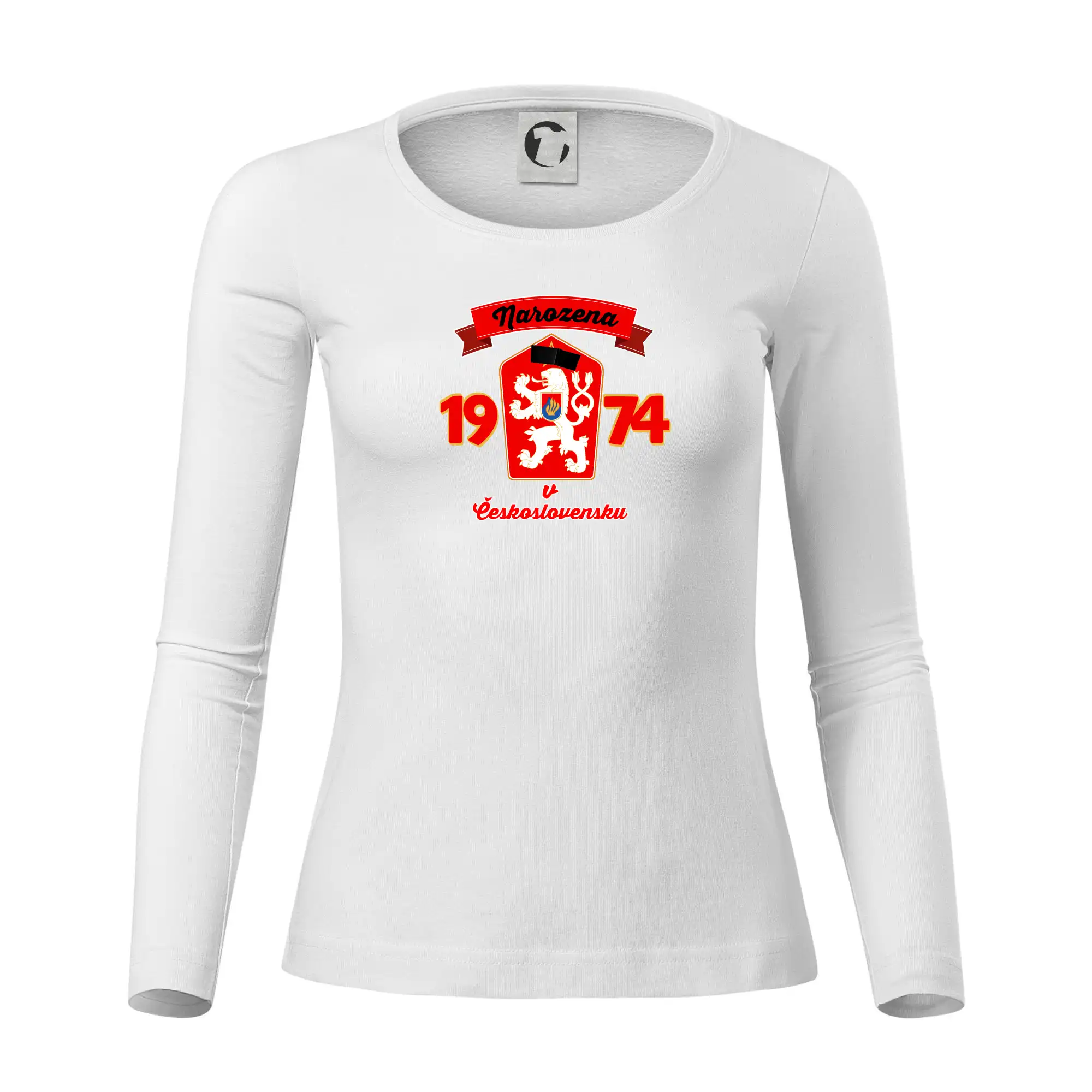 Narozena v Československu - Přelepený znak 1974