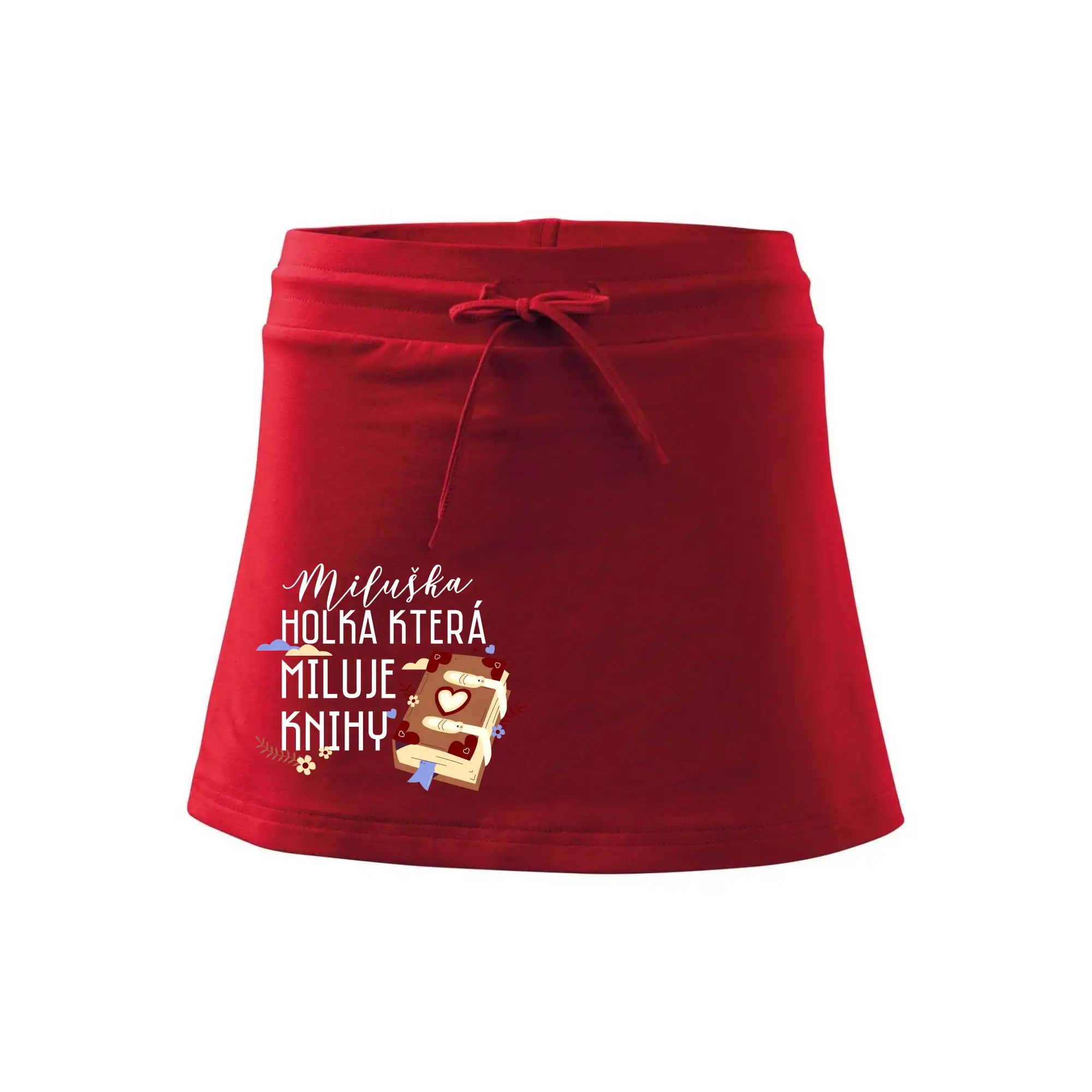 Kniha - Holka, která miluje knihy -  Vaše jméno