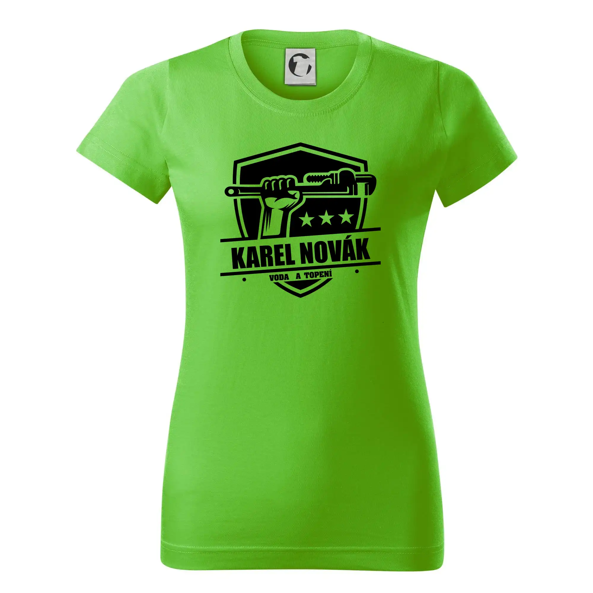 Instalatér - Erb vlastní nápis