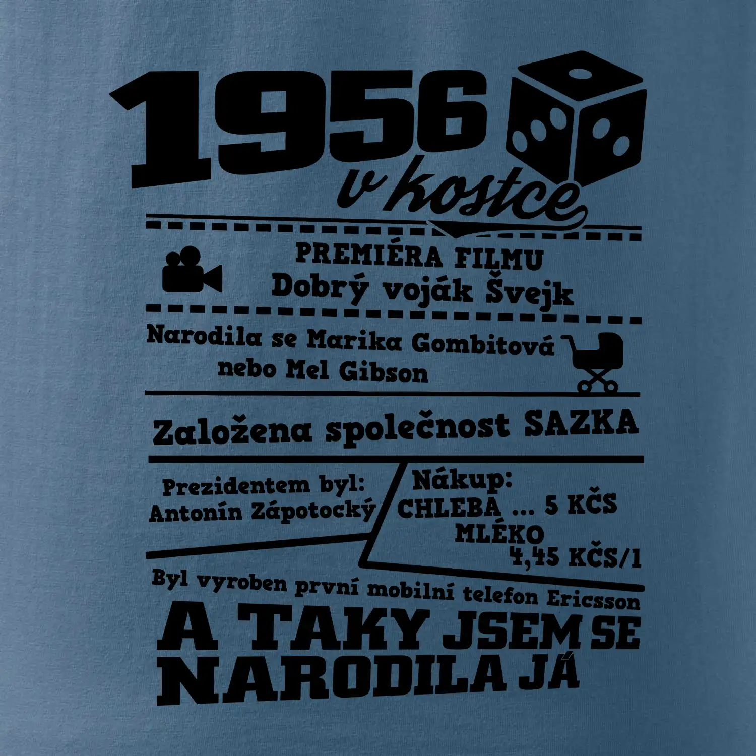 1956 v kostce
