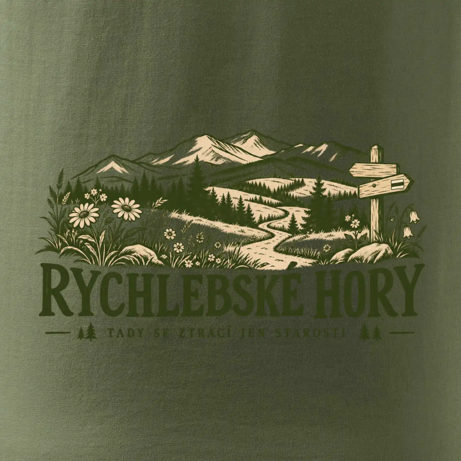 Rychlebské hory tady se ztrácí jen starosti