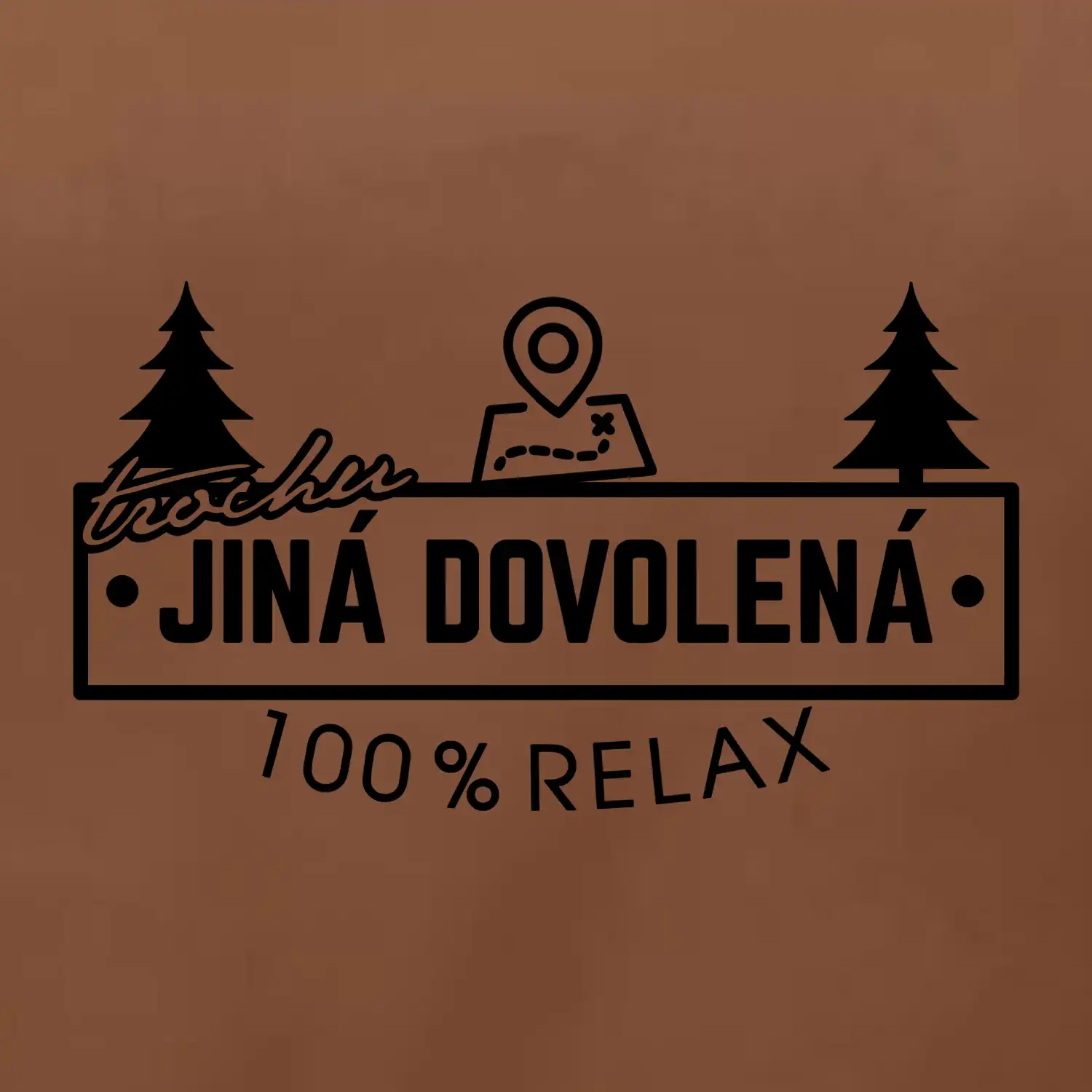Trochu jiná dovolená mapa