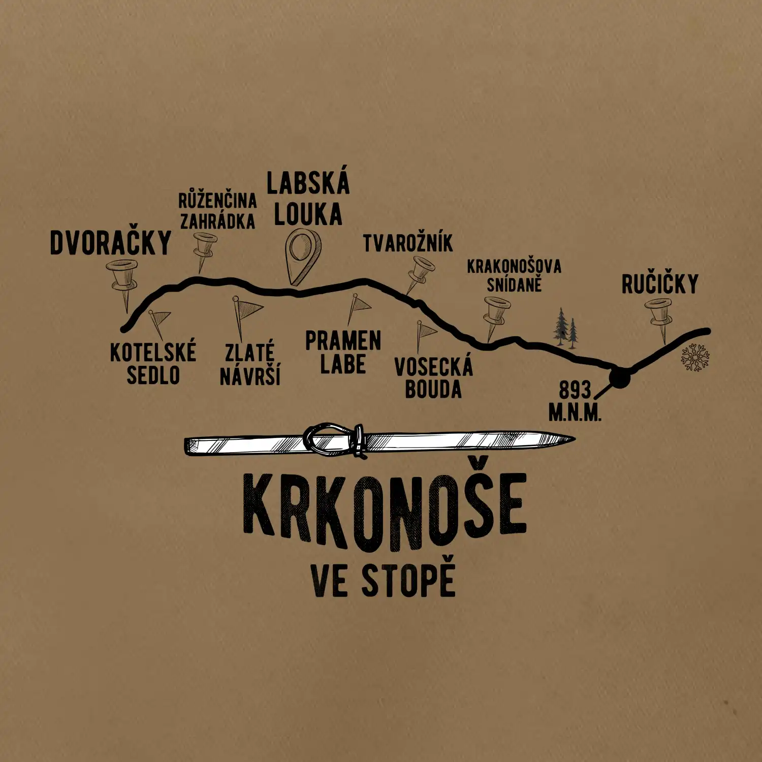 Krkonoše ve stopě