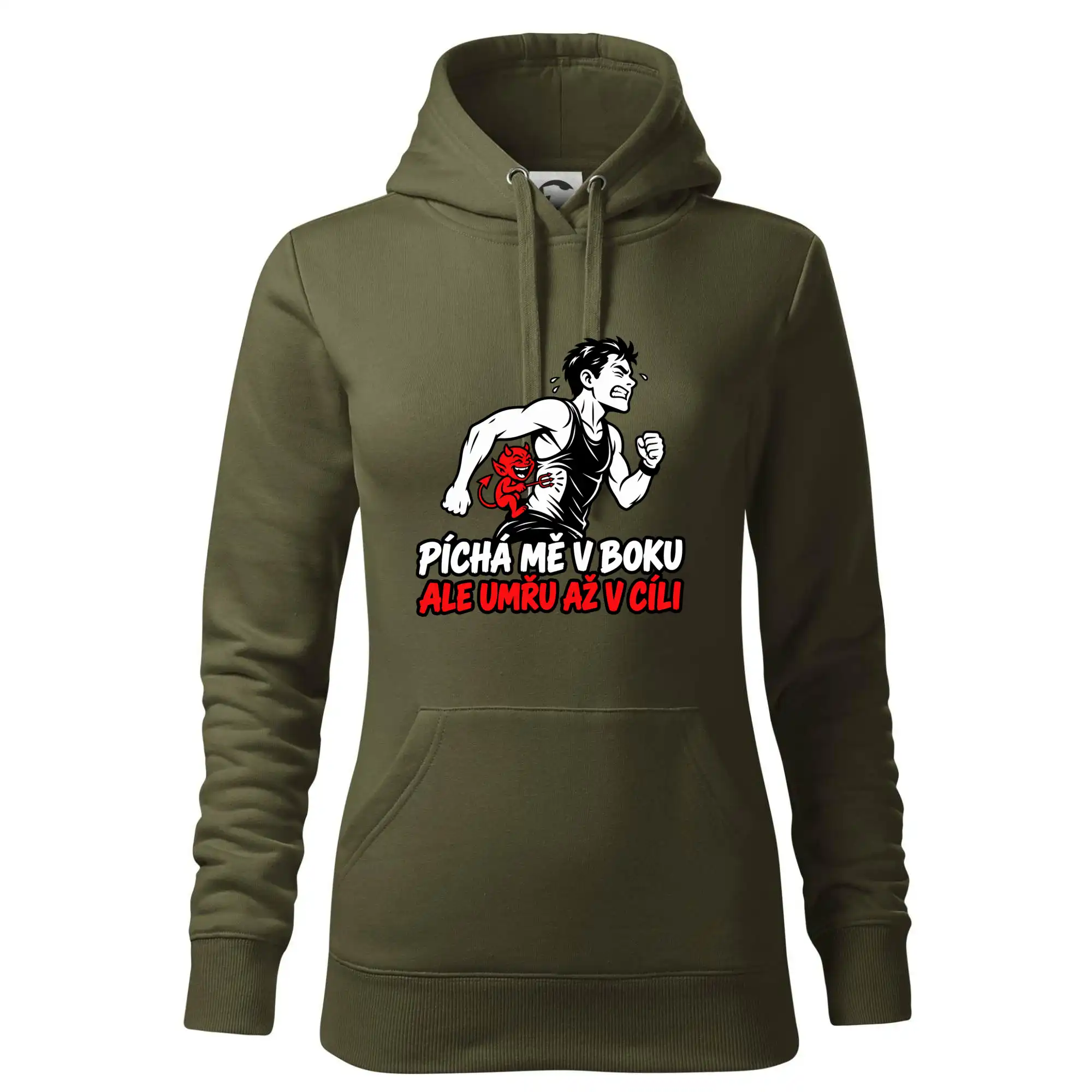 Běžec píchá mě v boku