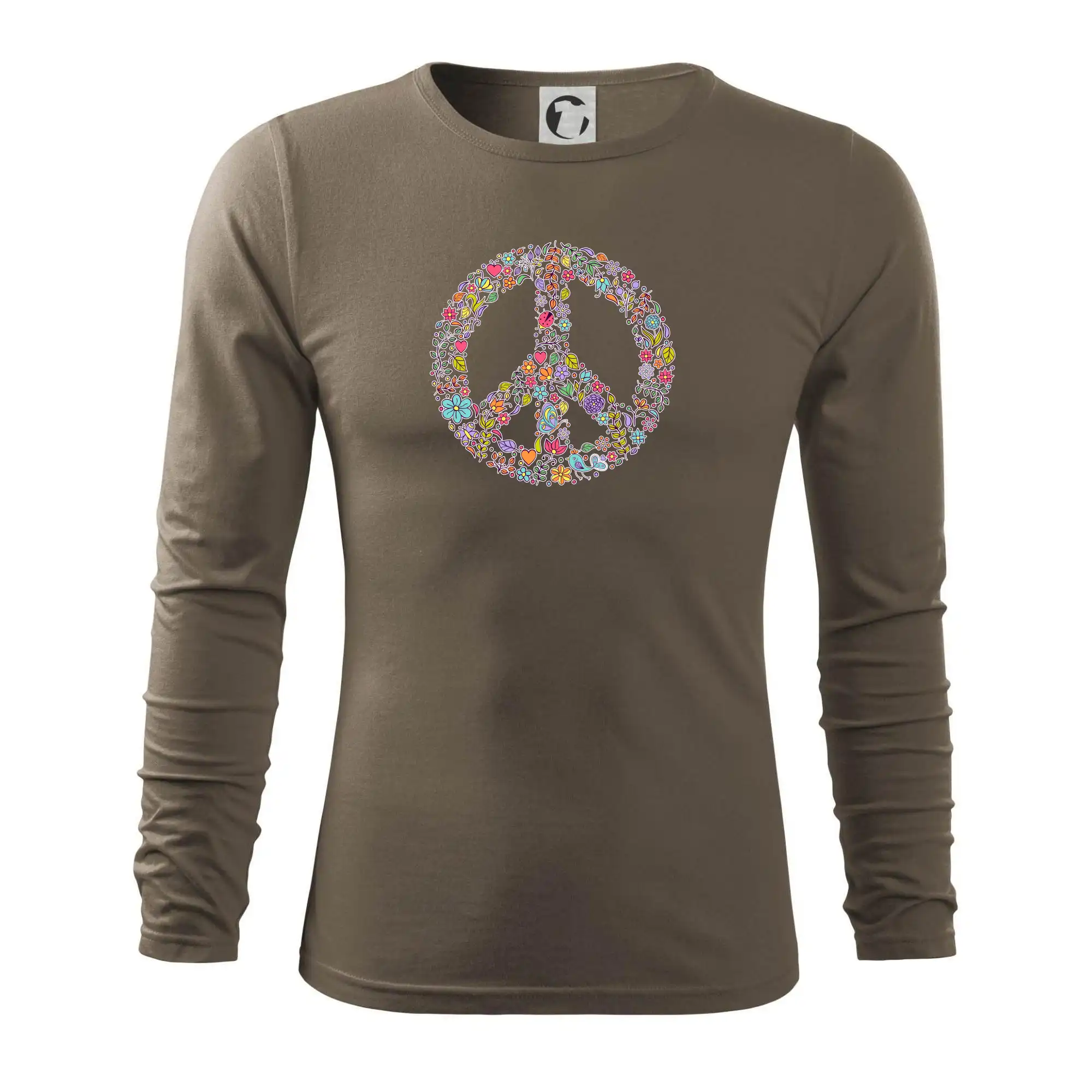 Peace symbol lístečky