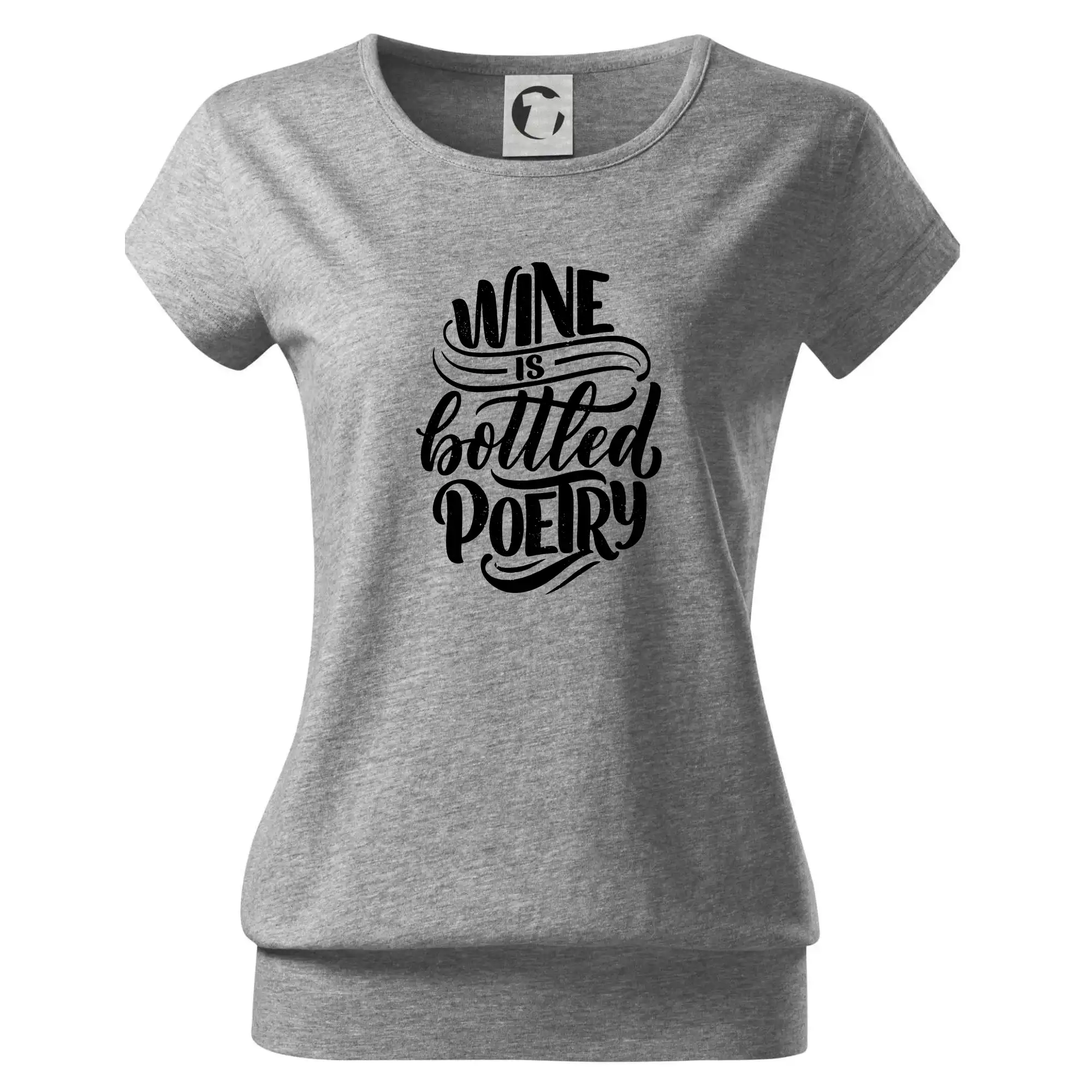 Wine is bottled poetry