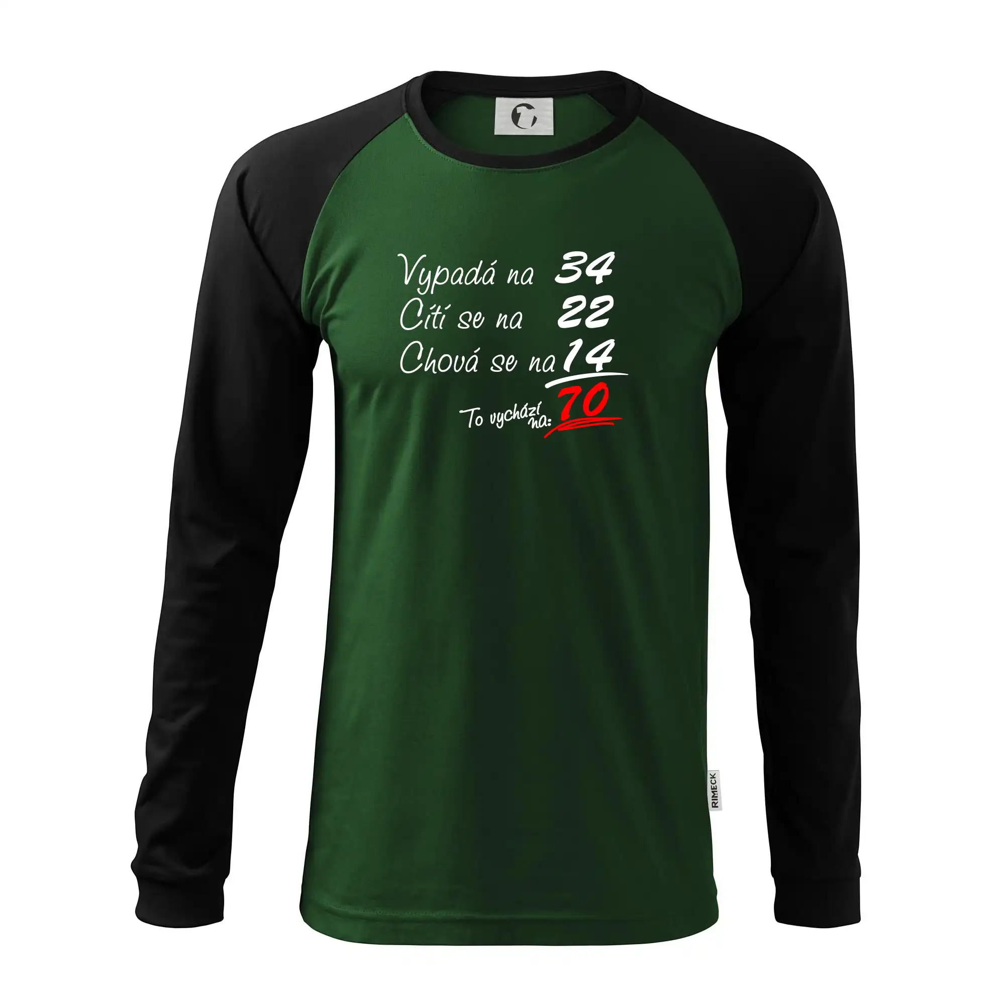 Vypadá, cítí se, chová se - 70 let