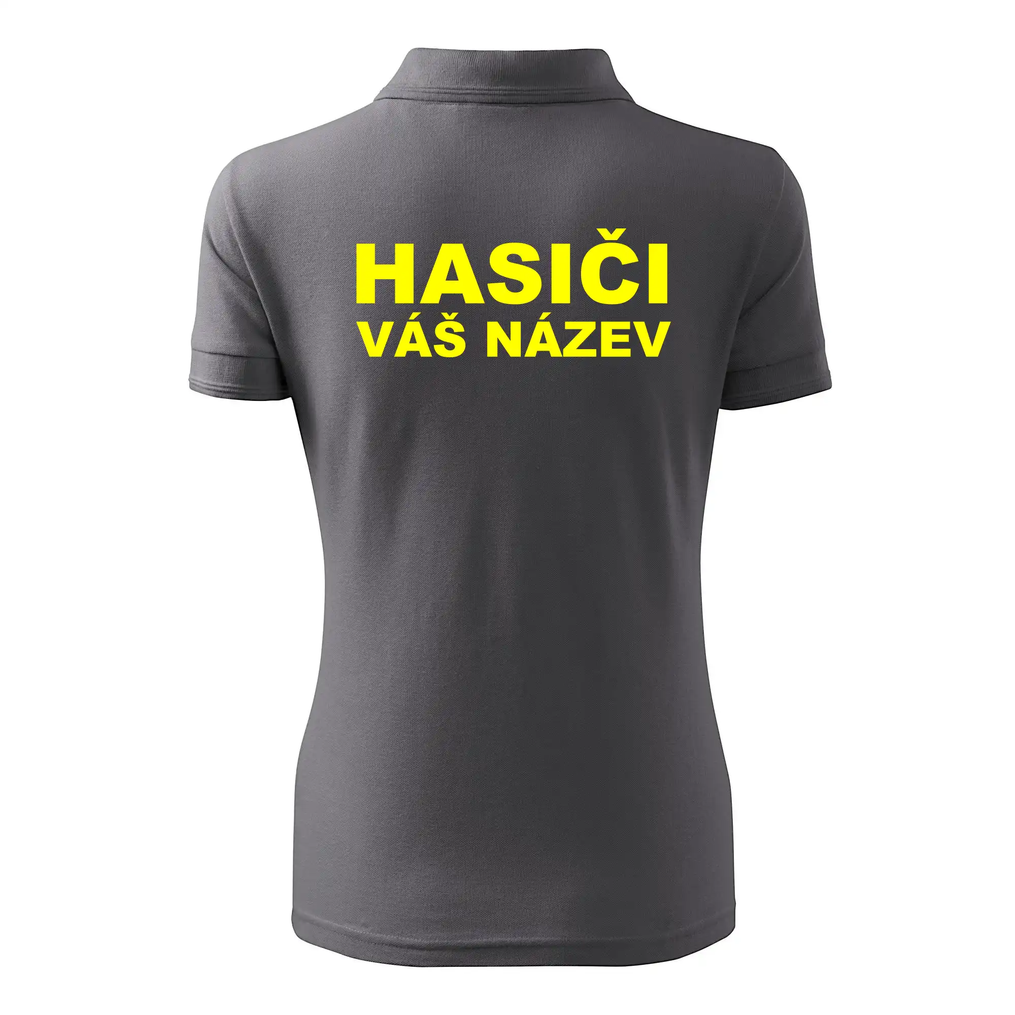 Hasiči - žlutý nápis - váš název sboru