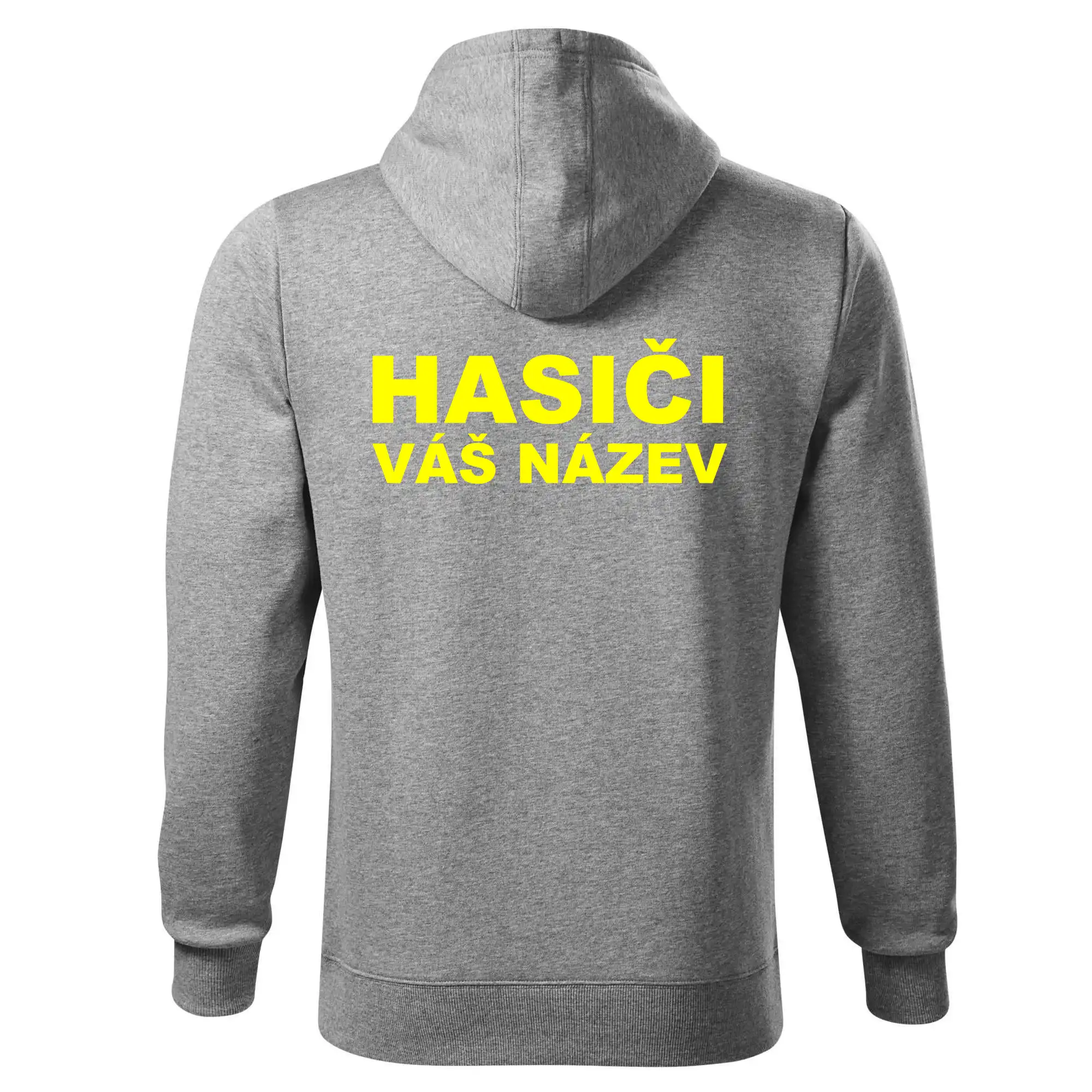 Hasiči - žlutý nápis - váš název sboru