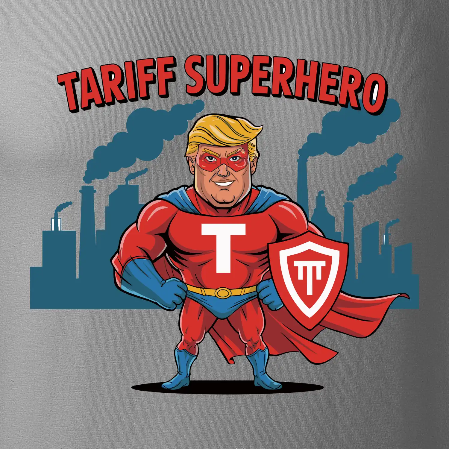 Tariff Superhero Trump