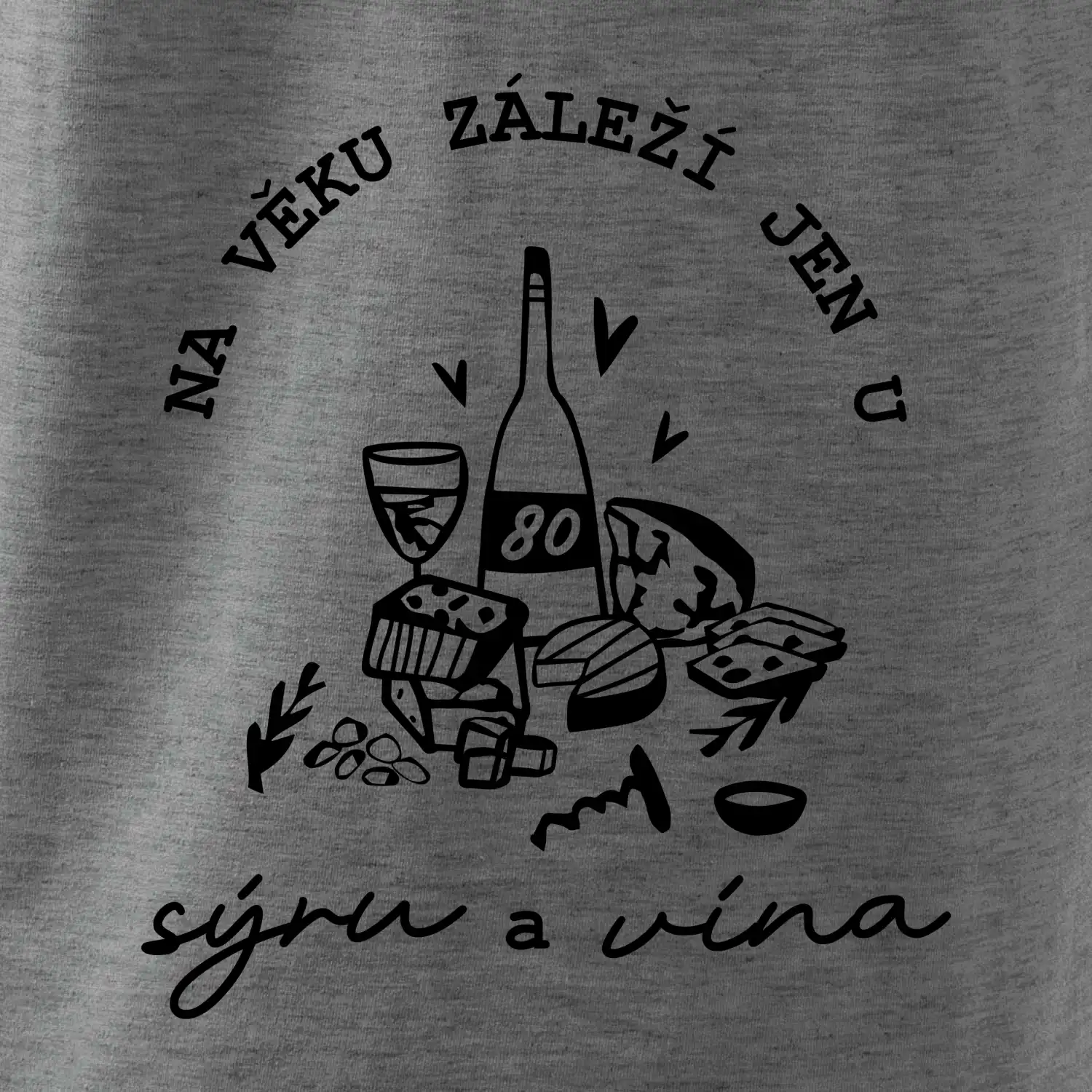 80 na věku záleží jen u sýru a vína