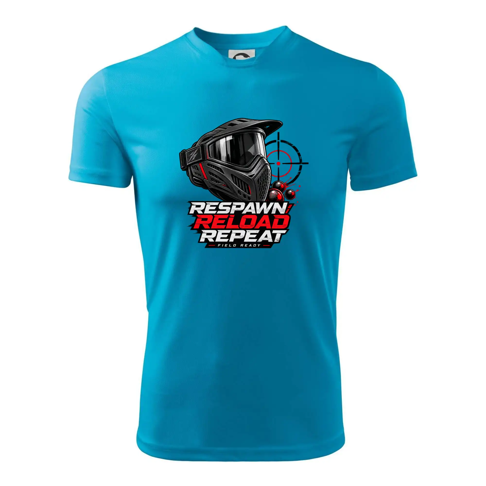 Paintballová maska respawn reload repeat