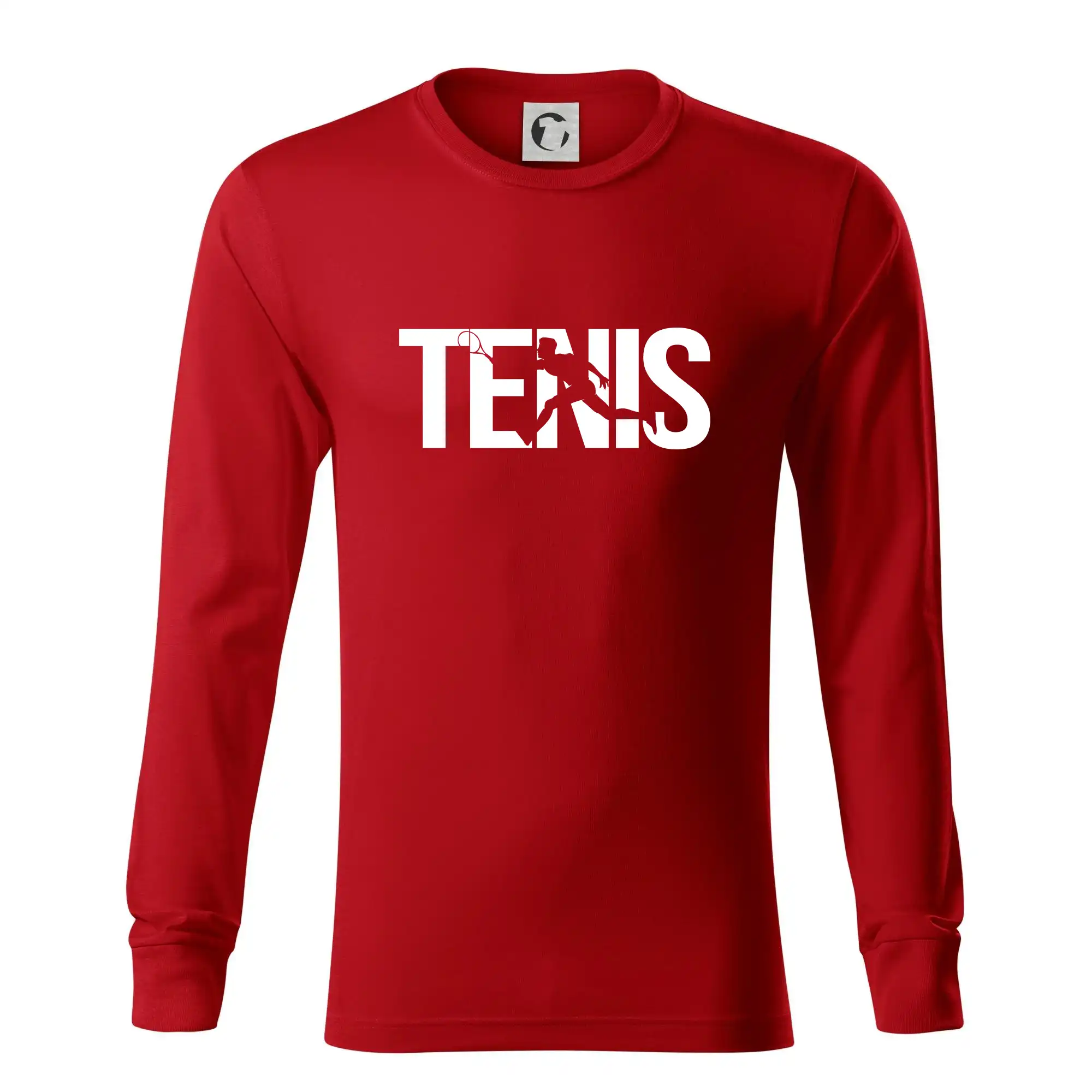 Tenis nápis silueta