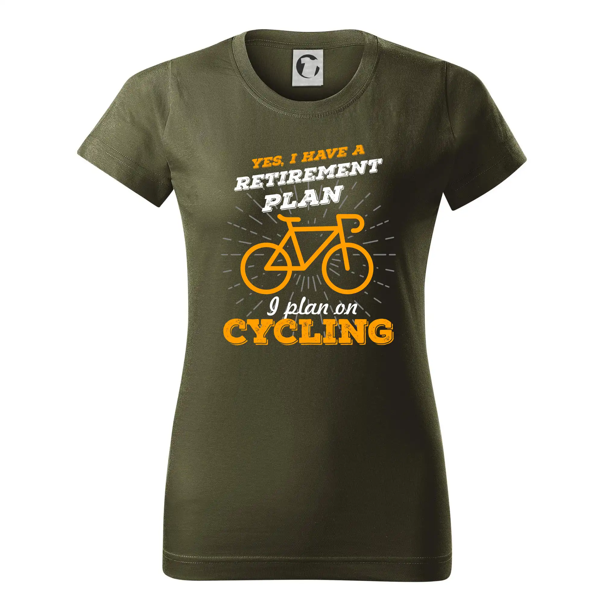 Oranžové kolo - Yes, I have a retirement plan, I plan on cycling