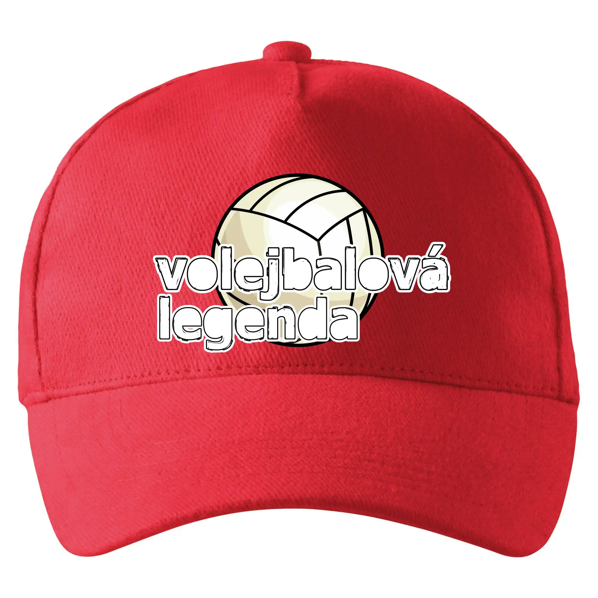 Volejbalová legenda - bílé písmo
