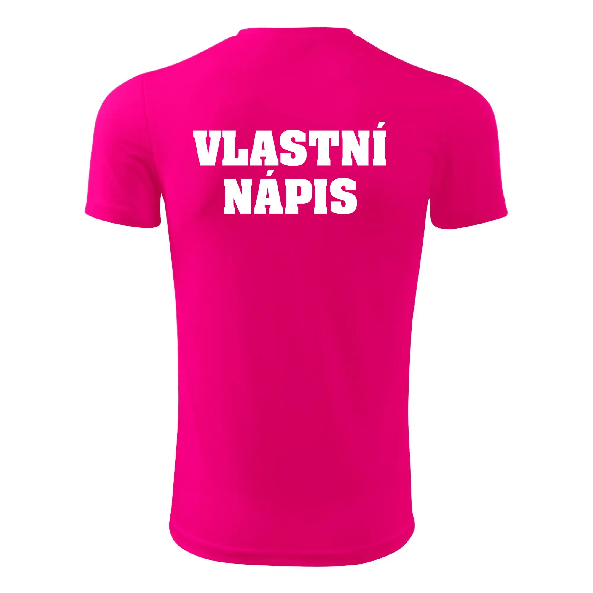 Hvězda života - vlastní nápis vpředu a vzadu