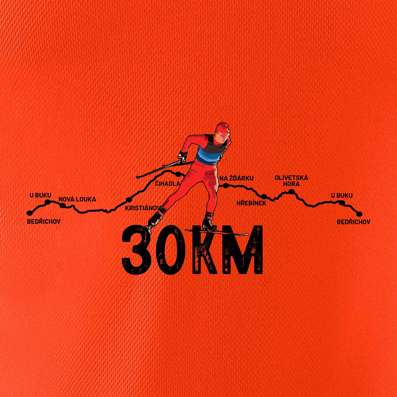 30km po Jizerkách
