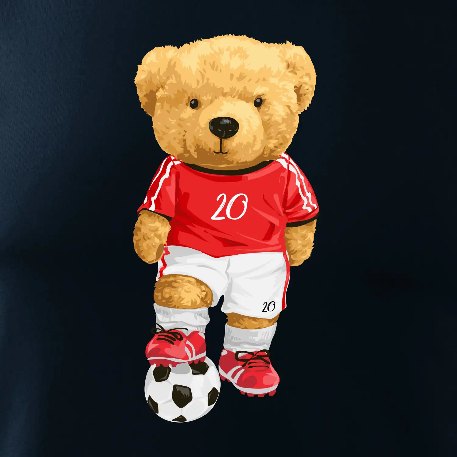 Fotbalista medvídek číslo