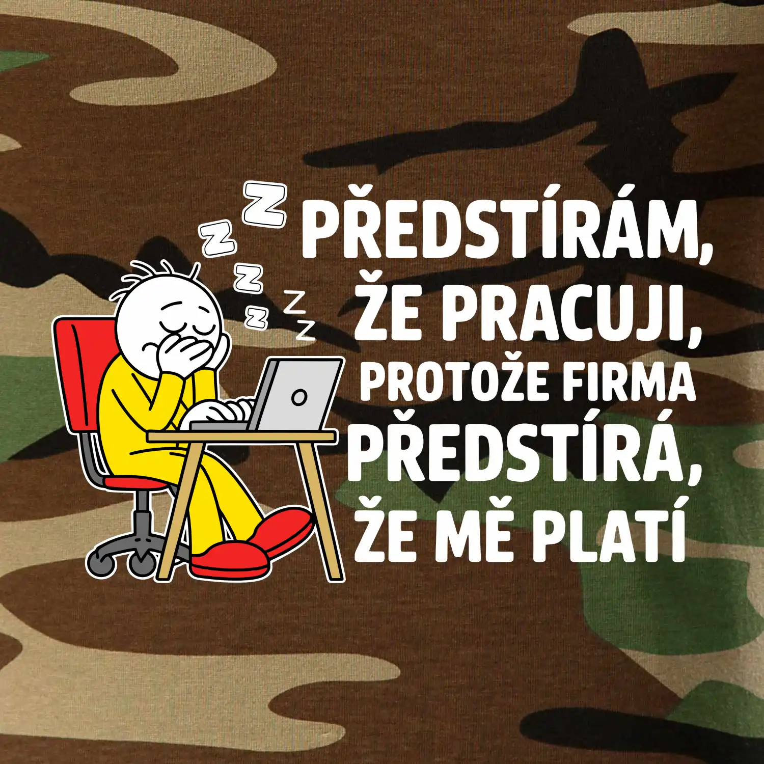 Korporát - Předstírám že pracuji, protože firma předstírá, že mě platí