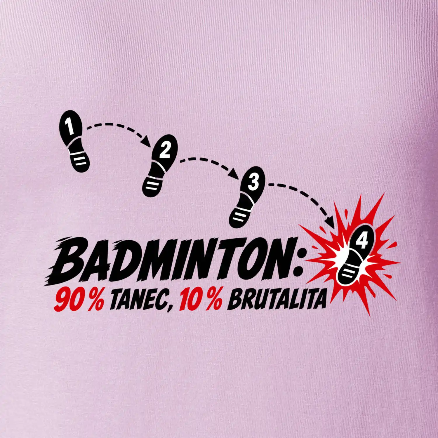 Badminton tanec a brutalita