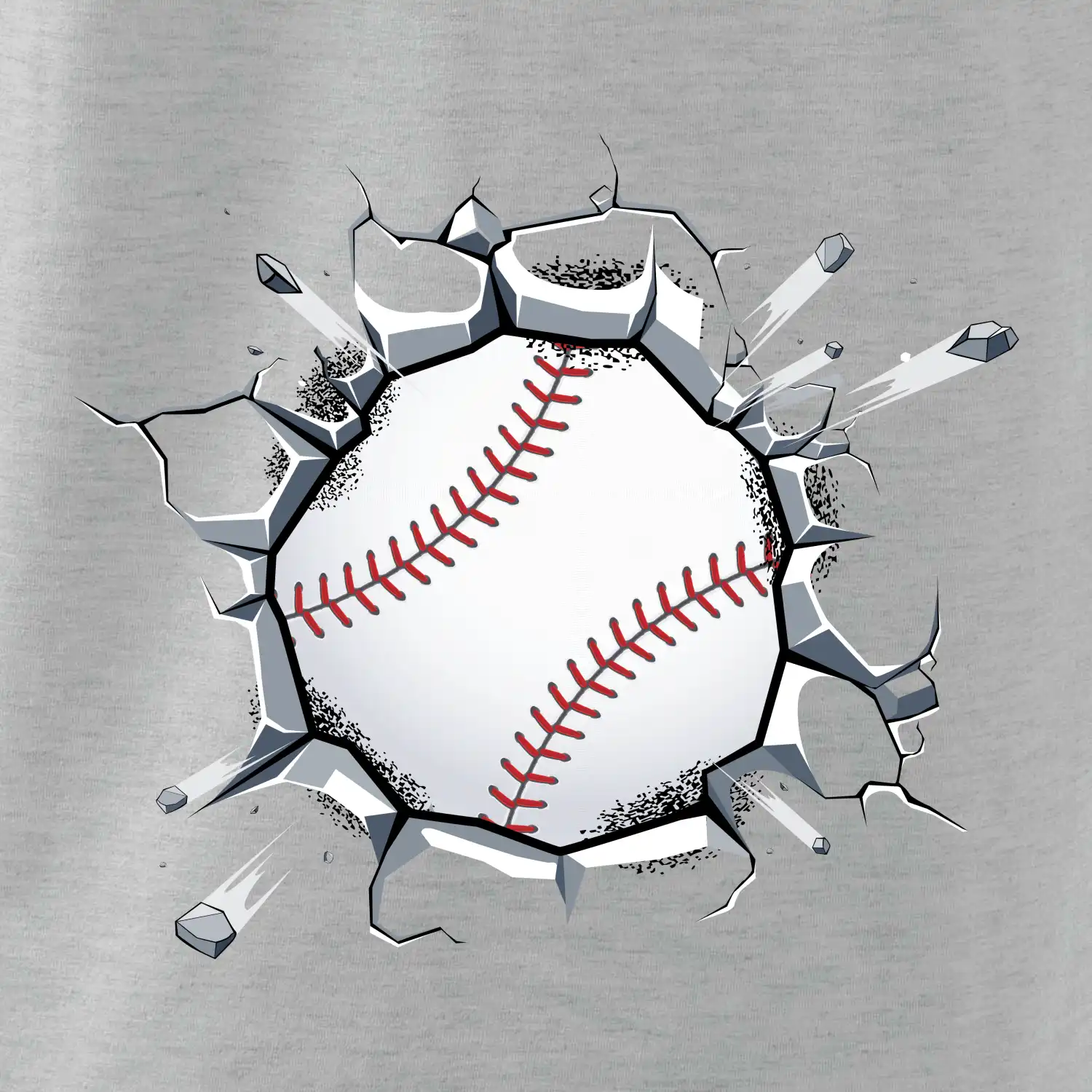 Baseball míč v triku