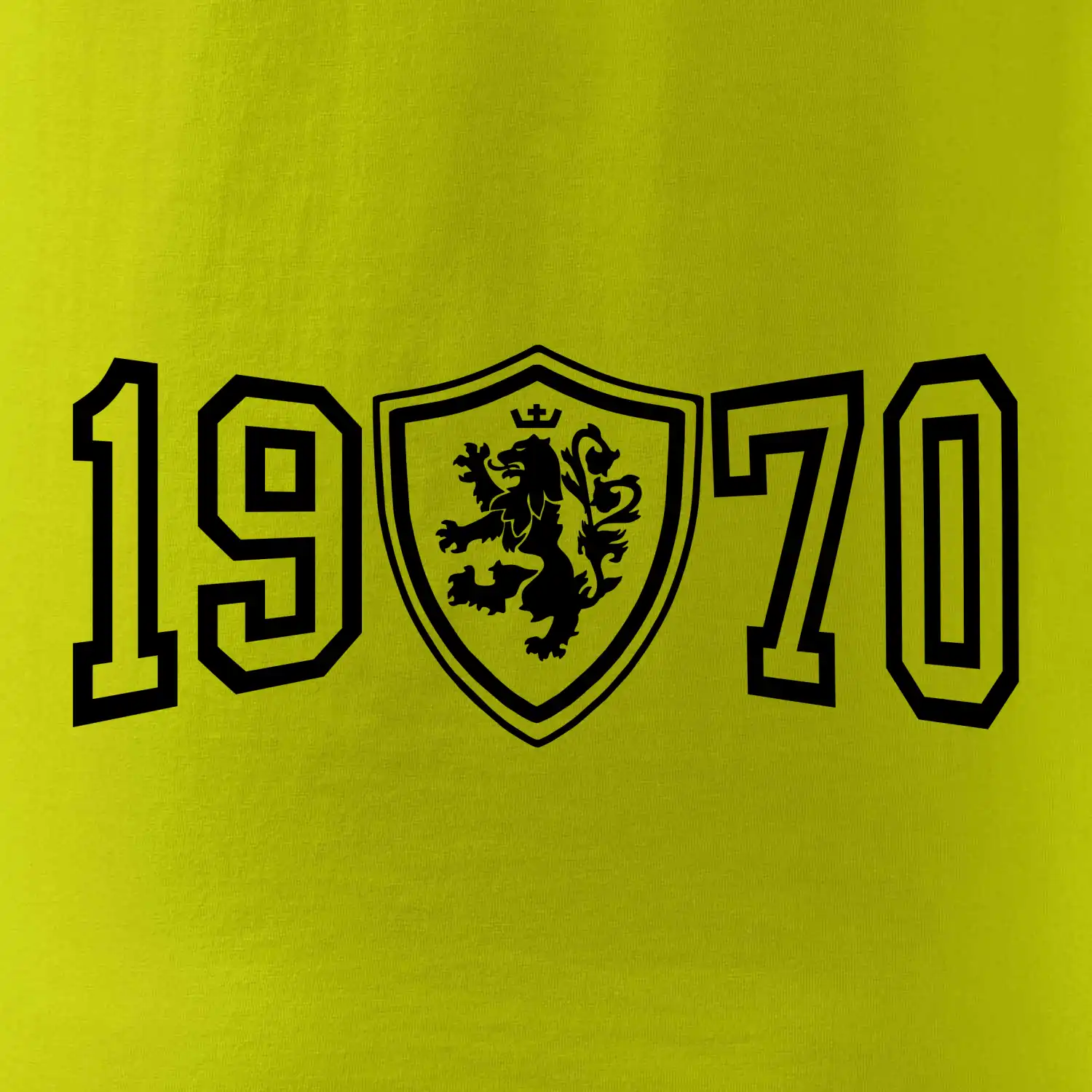 Narozeninový motiv - znak - 1970