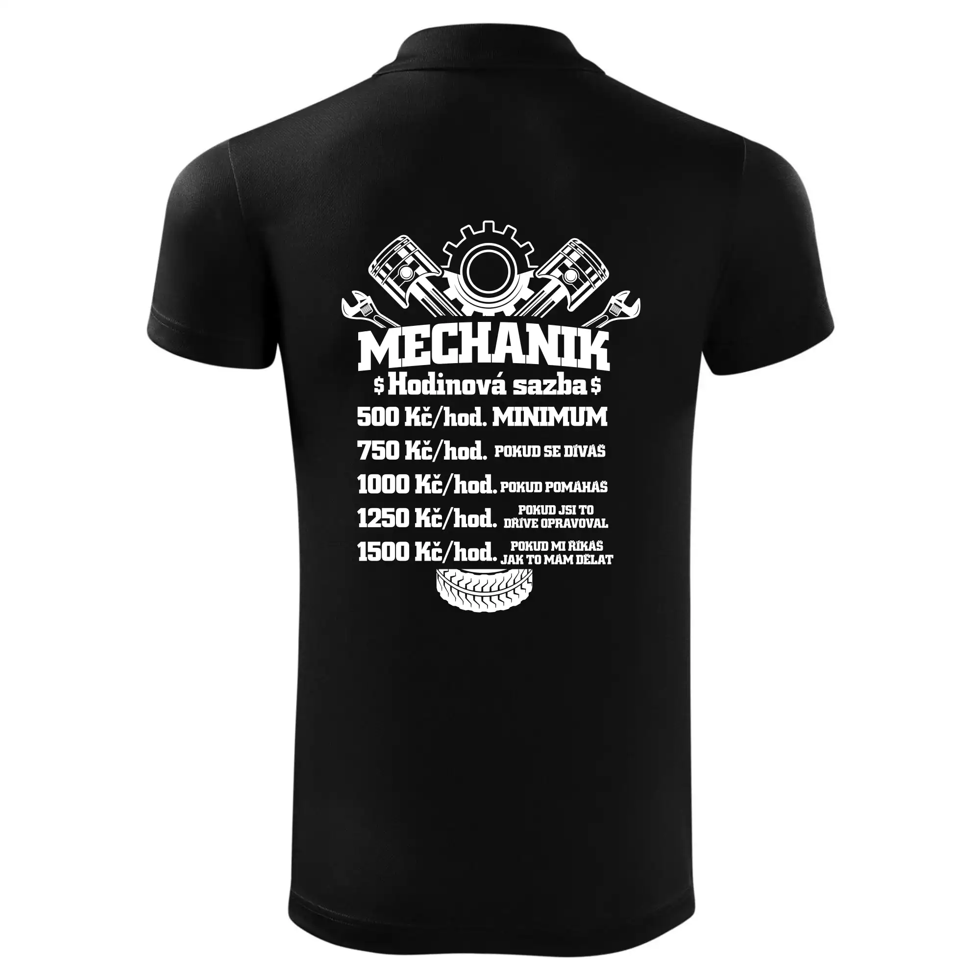 Mechanik - hodinová sazba