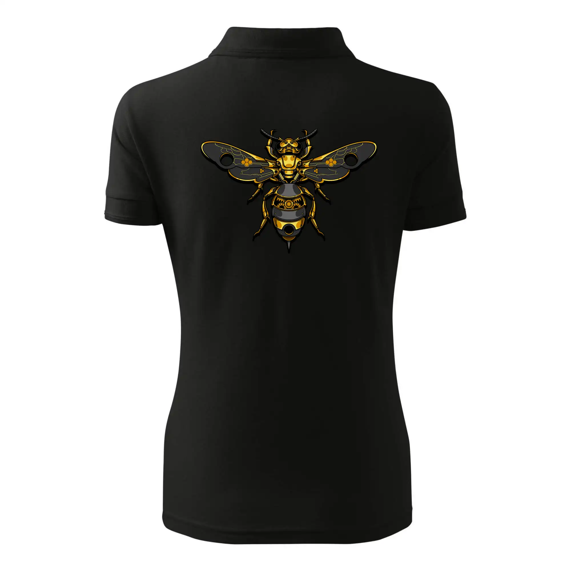 Steampunk včela s dírou ve křídle