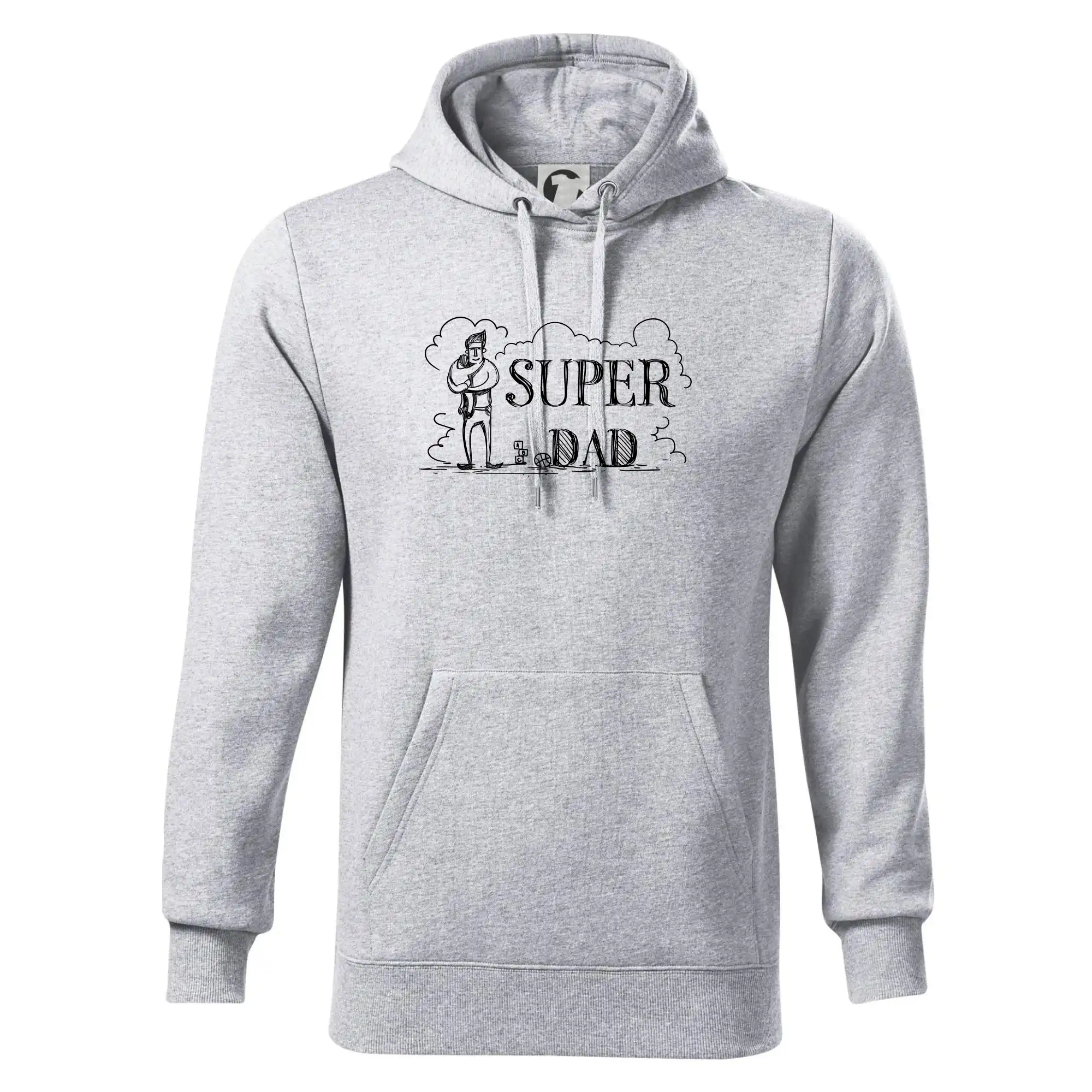 Kreslený nápis super dad