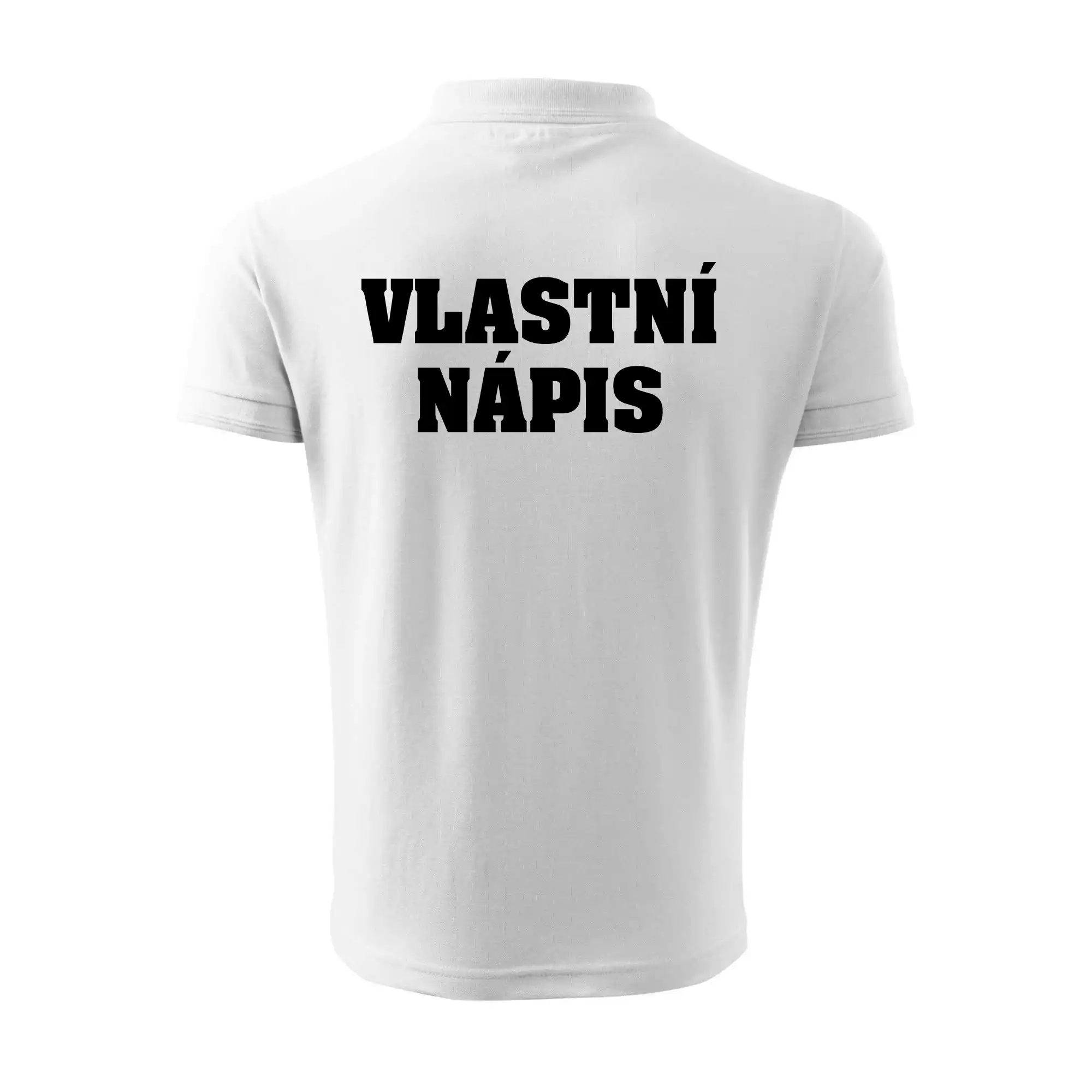 Hvězda života - vlastní nápis vpředu a vzadu
